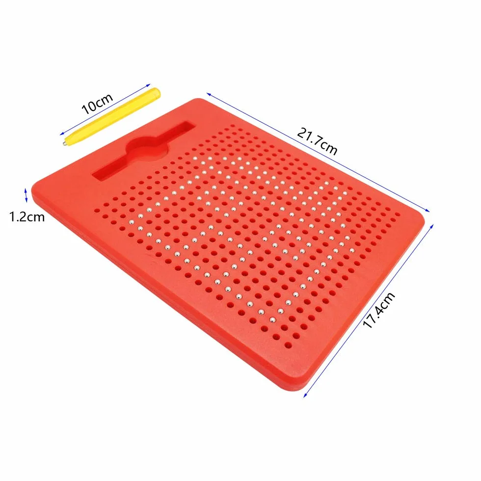 Magiczna tablica dla dzieci, magnetyczna deska kreślarska z długopisem, stalowa kulka, tablet, zmywalna, do pisania, edukacyjna zabawka do rysowania, zabawka edukacyjna dla dzieci