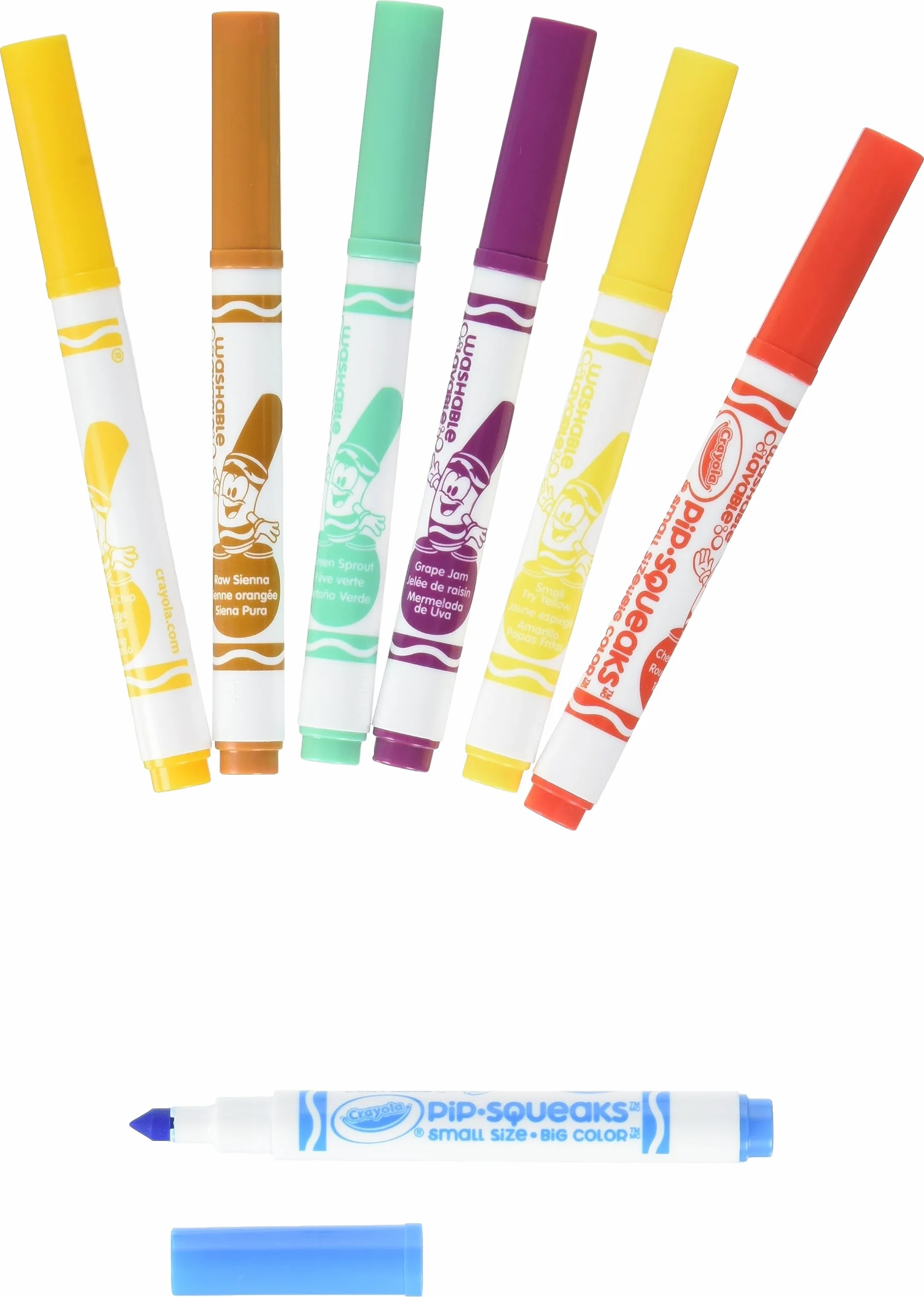 CRAYOLA - Pokemon Book Activities, 32 strony do kolorowania i 7 zmywalnych markerów, 04-2746G