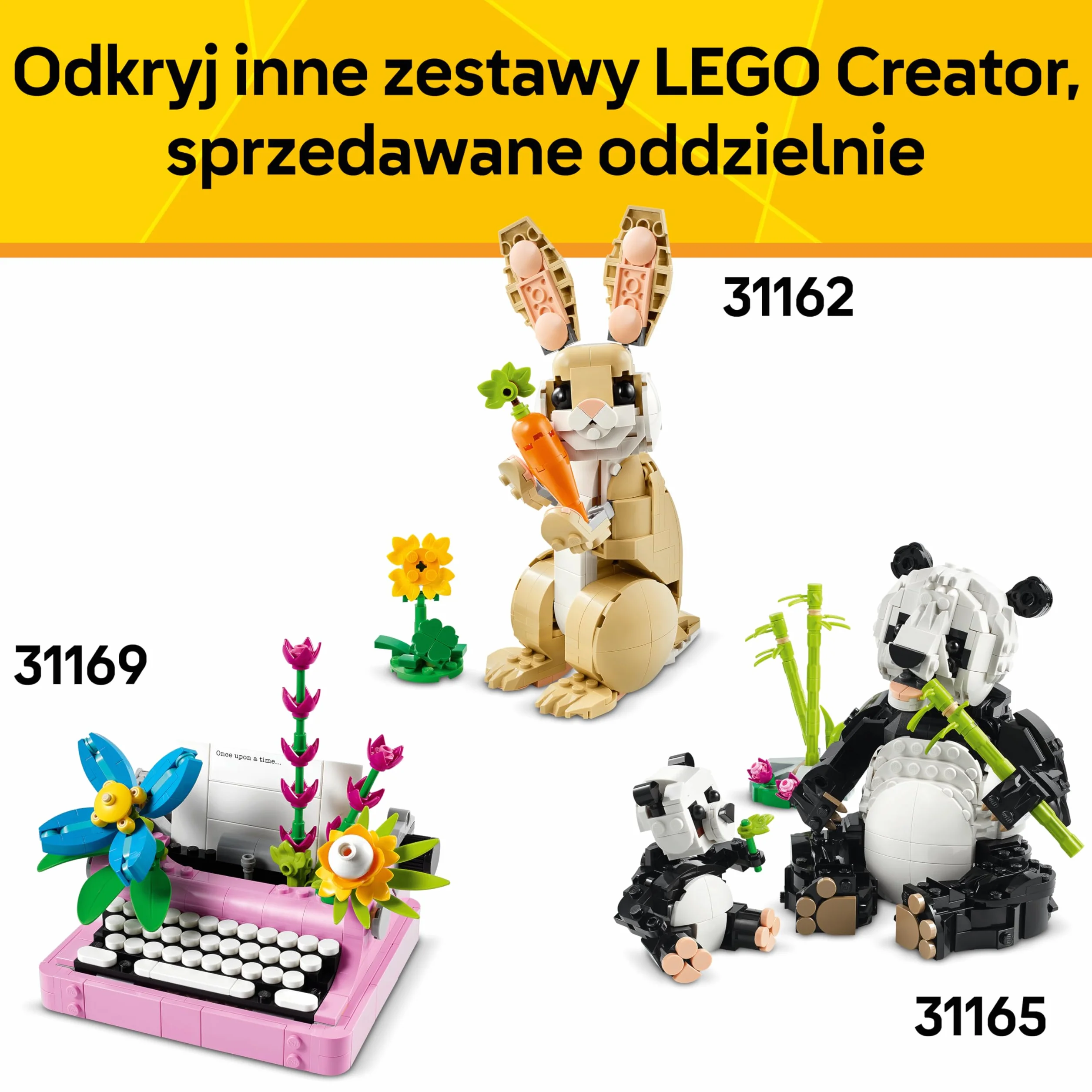 LEGO Creator 3 w 1 Psotny kot, Zabawka Konstrukcyjna dla Dziecka do Przebudowania na Figurki Zwierząt Psa lub Ptaka Gołębia, Pomysł na Kreatywny Prezent dla 8-latki, dla Dziewczynki i Chłopca 31163