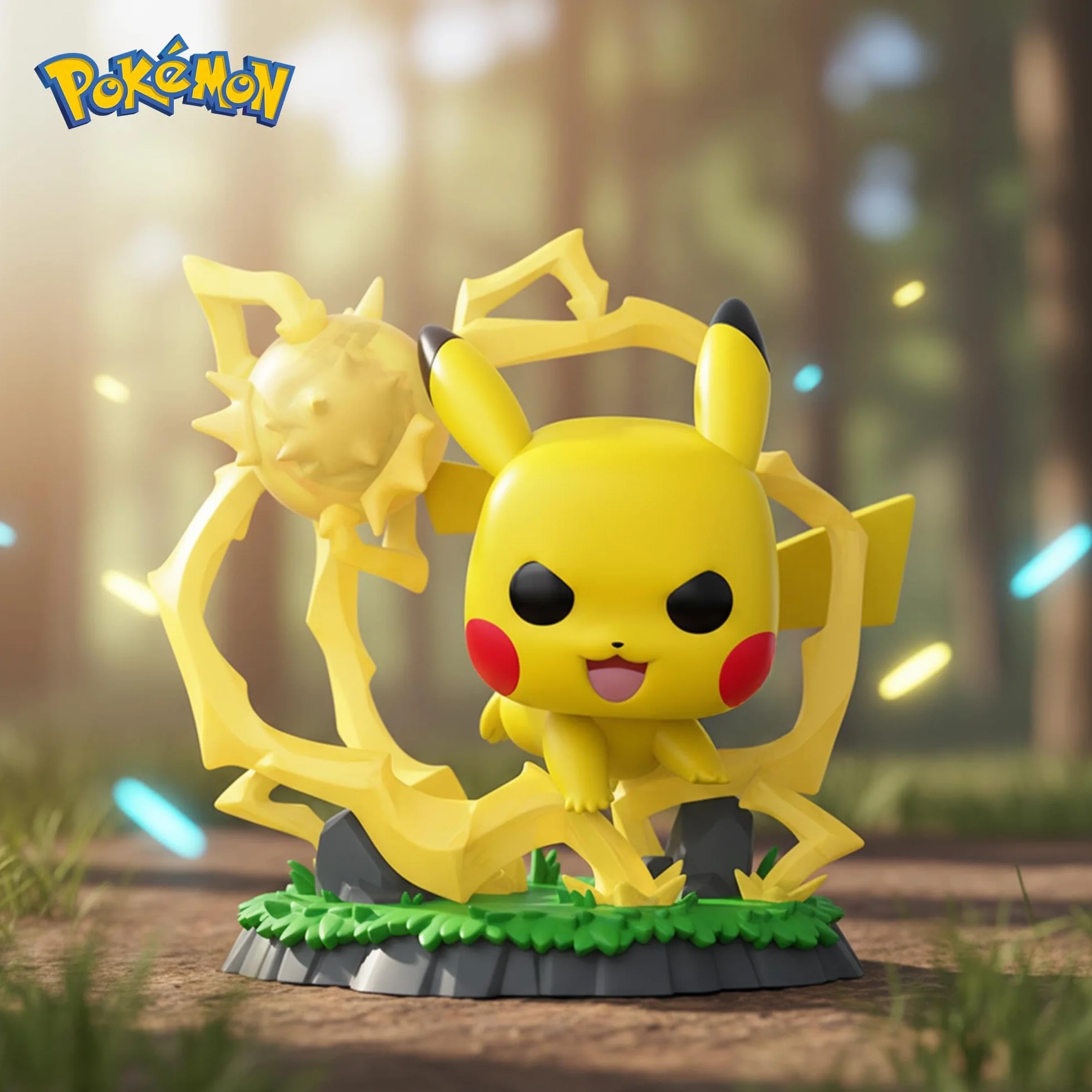 Funko Pop! Premium: Pokemon - Pikachu - Kolekcjonerska Figurka Winylowa - Pomysł na Prezent - Oficjalny Towar - Zabawki dla dzieci i Dorosłych - Fani Gier Wideo - Model Figurka dla kolekcjonerów i