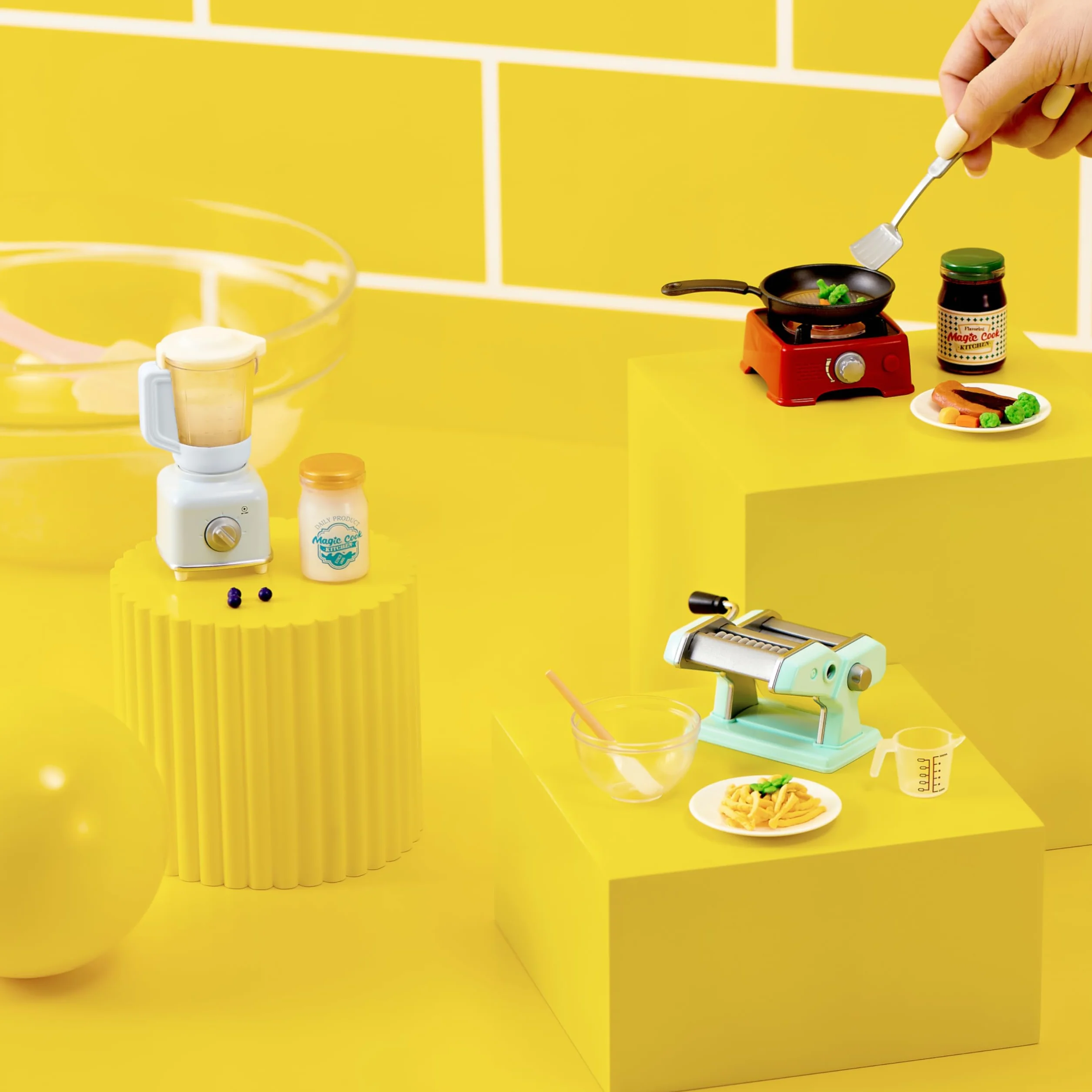 MINI BRANDS Magiczna seria kucharska 1 maszyna do gotowania - kostka
