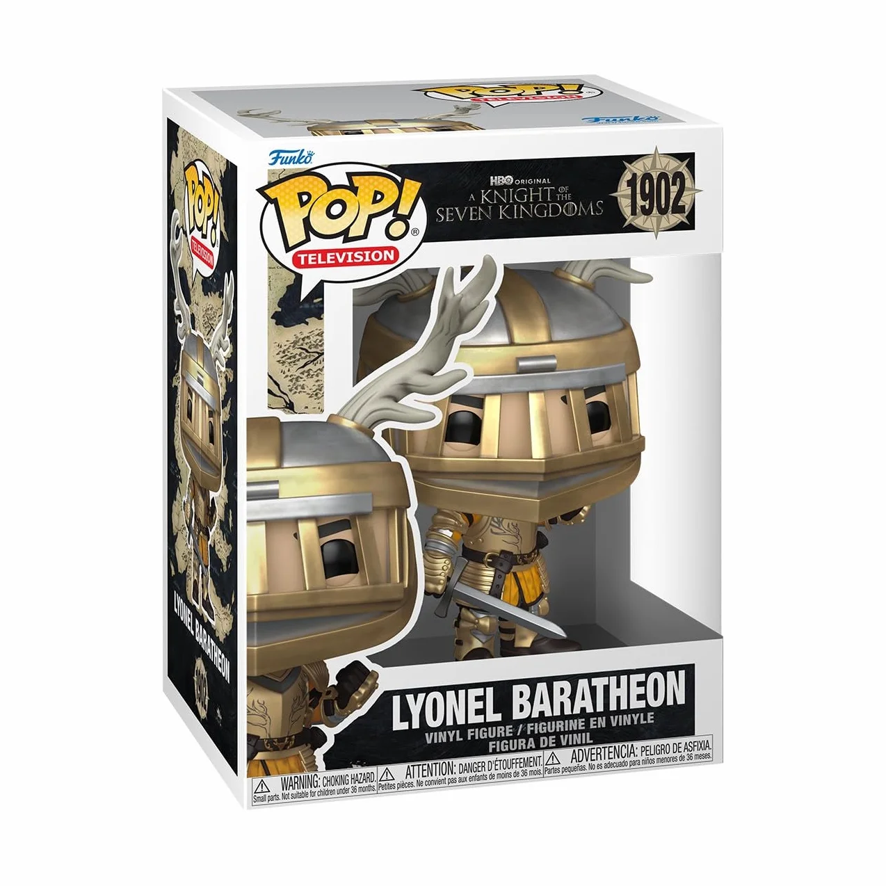 Funko Pop! TV: A Knight of The Seven Kingdoms - Lyonel Baratheon - kolekcjonerska figurka winylowa - pomysł na prezent - oficjalny towar - zabawki dla dzieci i dorosłych - fanów telewizji