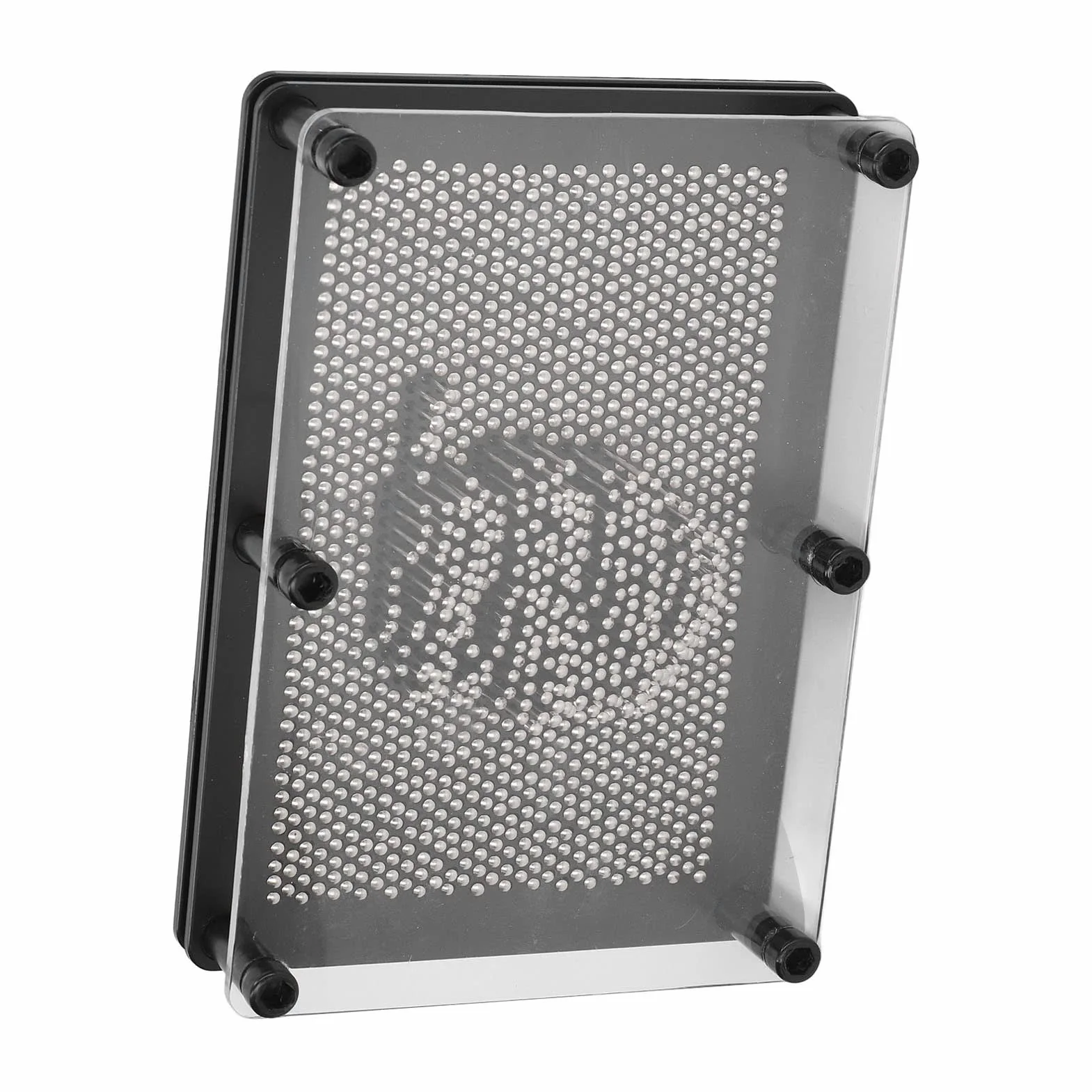 Pin Art Board Toy, Dekompresja 3D Metal Pin Art Board Toy Decoration Home Decoration Odpowiedni dla Dzieci Dorosłych