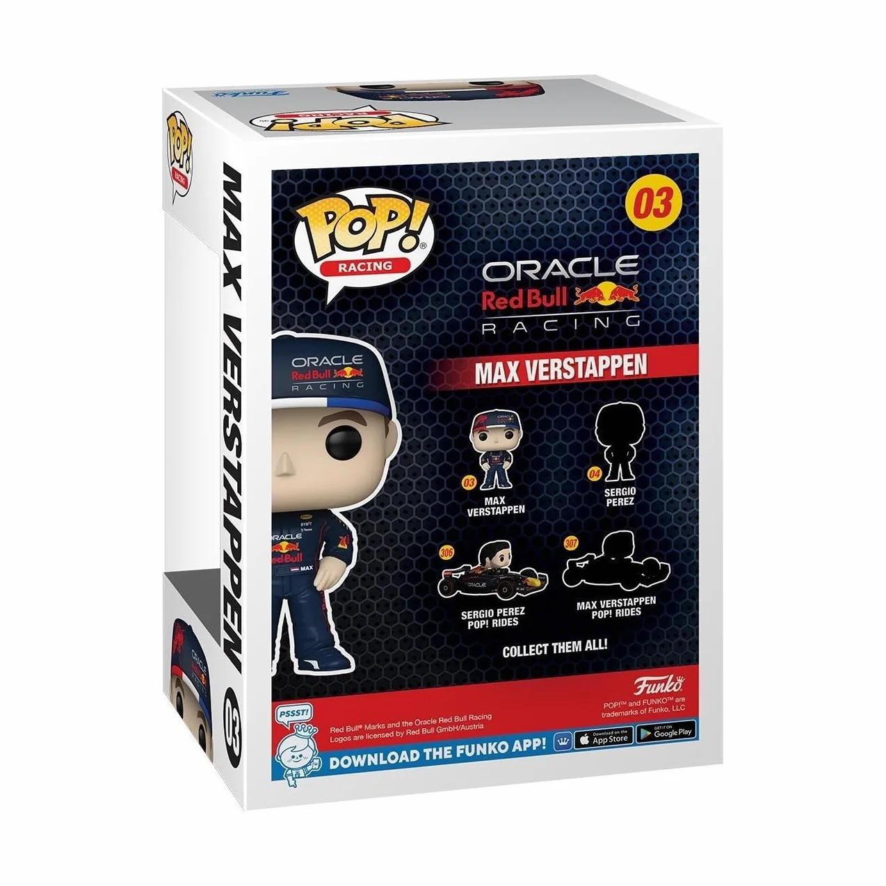 Funko POP! Vinyl: Formuła 1 - Max Verstappen - Red Bull F1 - kolekcjonerska figurka winylowa - pomysł na prezent - oficjalny towar - zabawki dla dzieci i dorosłych - fani sportu