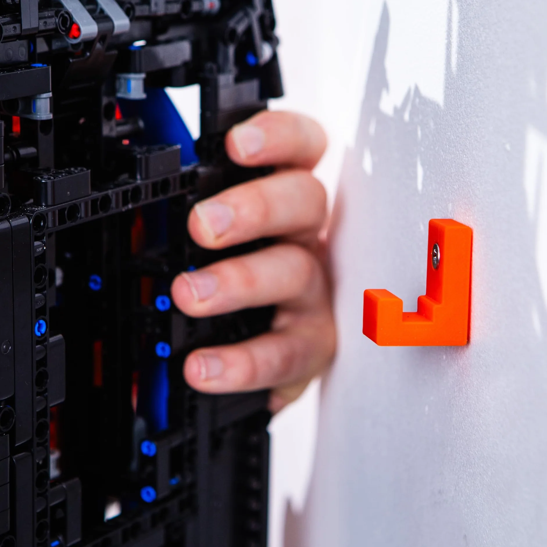 Hak ścienny do Lego 42141 Technic McLaren Formula 1 2022 Replika zestawu do budowy modelu samochodu wyścigowego - F1 Motor Sport zestaw