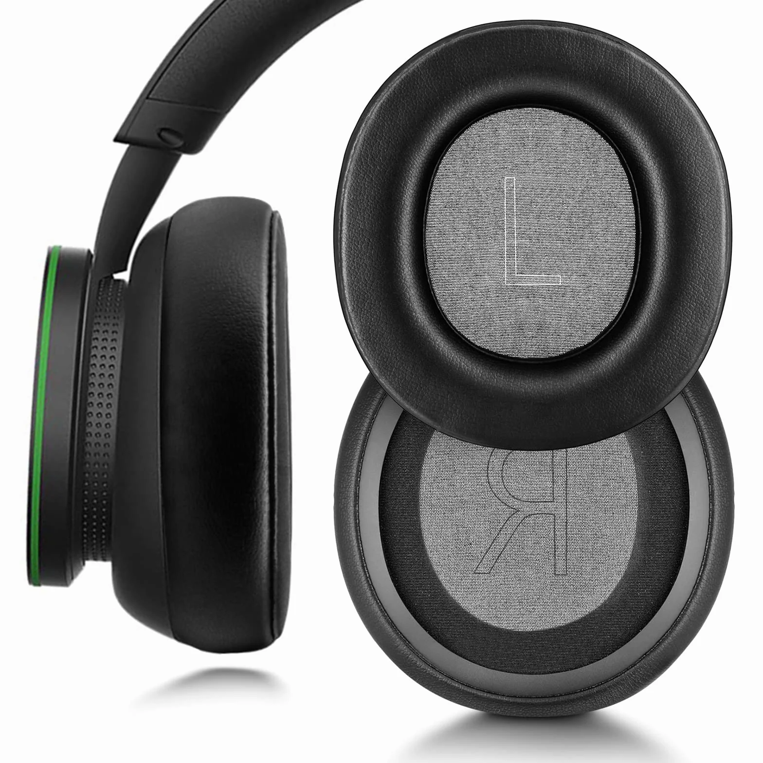 Komfortowe wymienne nauszniki do zestawu słuchawkowego Microsoft Xbox Series (pianka z pamięcią kształtu, 2 szt.)