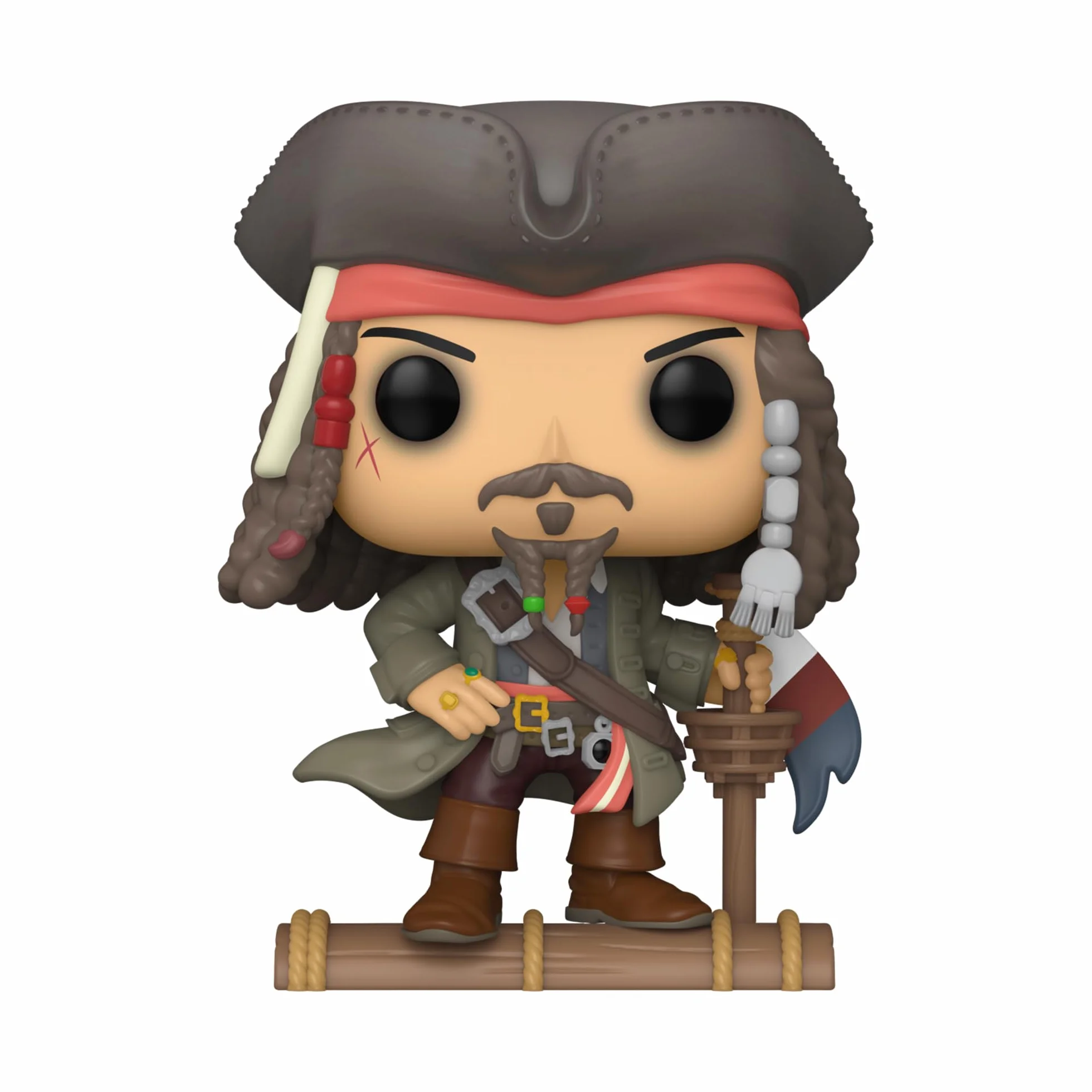 Funko POP! Movies: PotC - Kapitan Jack Sparrow Sparrow - (otwarcie) - Piraci z Karaibów - kolekcjonerska figurka winylowa - pomysł na prezent - oficjalny towar - zabawki dla dzieci i dorosłych