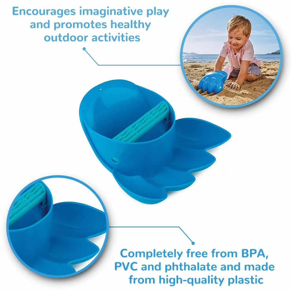 Hape E4052 Power Paw Blue - Sand and Garden Toys