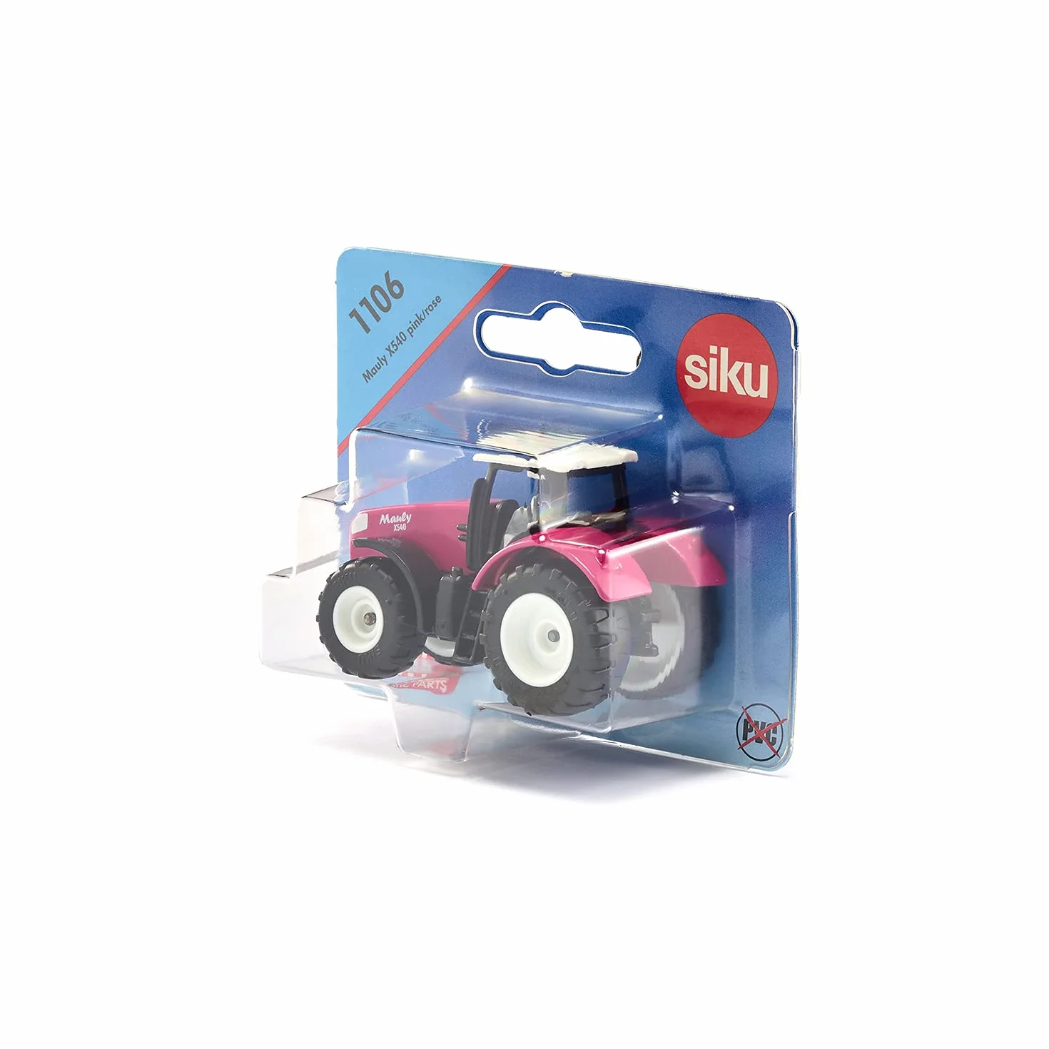 Siku 1106 Mauly X540 Traktor zabawka dla dzieci Metal Tworzywo sztuczne Różowy