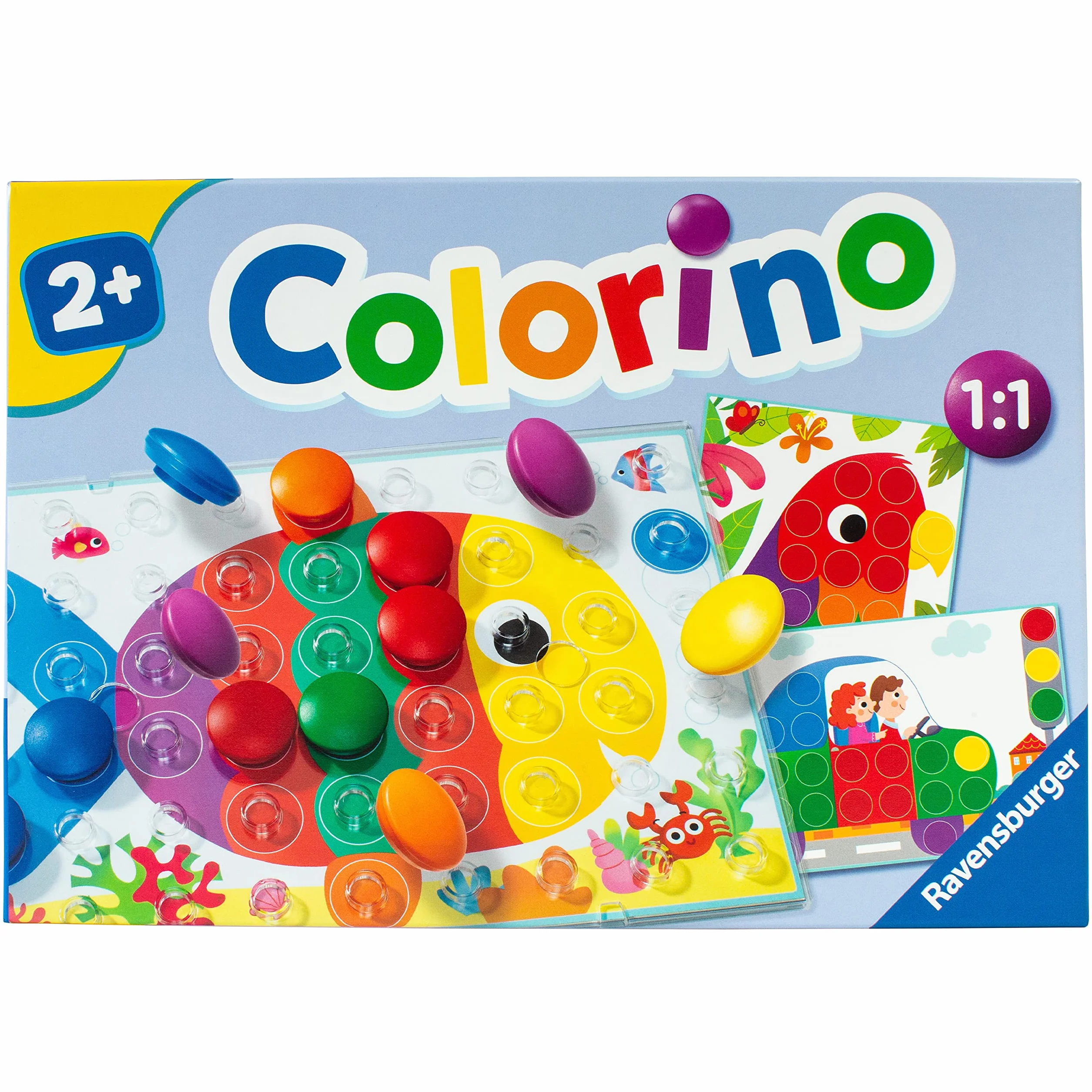 Ravensburger Colorino Zabawka Edukacyjna, Wielokolorowy, Od 2 lat