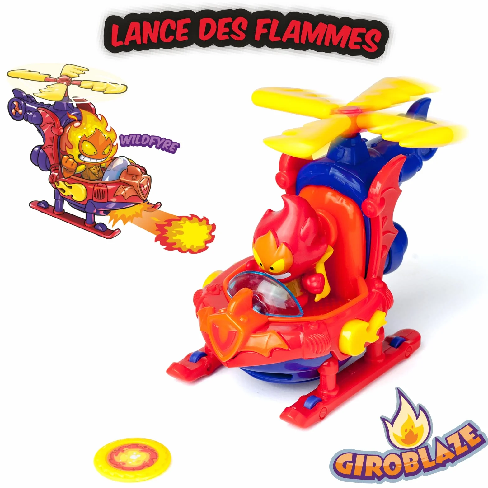 SUPERTHINGS RIVALS OF KABOOM SuperZings - Seria 5 - Blister Mission Fire Strike (PSZSB216IN50), zawiera 2 figurki i 2 pojazdy