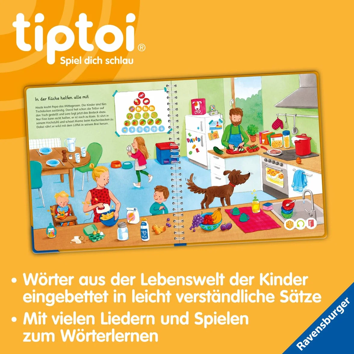tiptoi® Mein Wörter-Bilderbuch Unser Zuhause