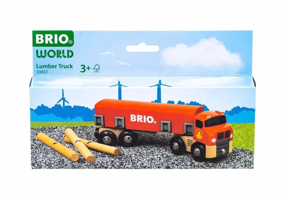 Holztransporter mit Magnetladung