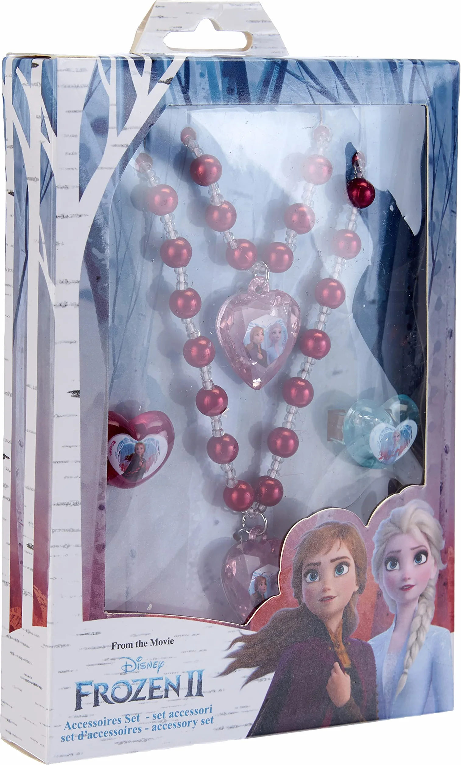 JOY TOY 19391 Disney Frozen 2-zestaw biżuterii, wielokolorowy