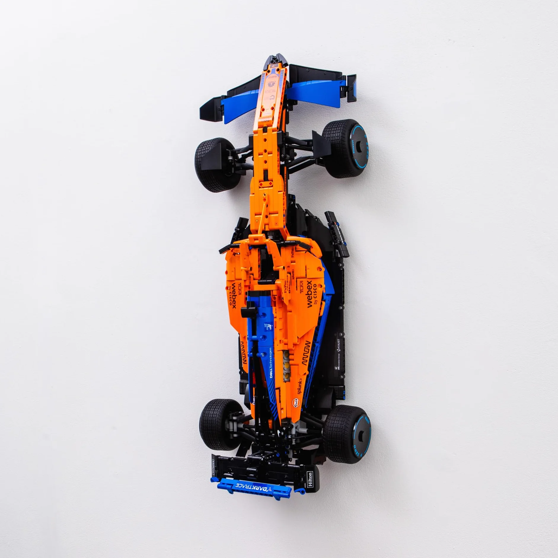 Hak ścienny do Lego 42141 Technic McLaren Formula 1 2022 Replika zestawu do budowy modelu samochodu wyścigowego - F1 Motor Sport zestaw
