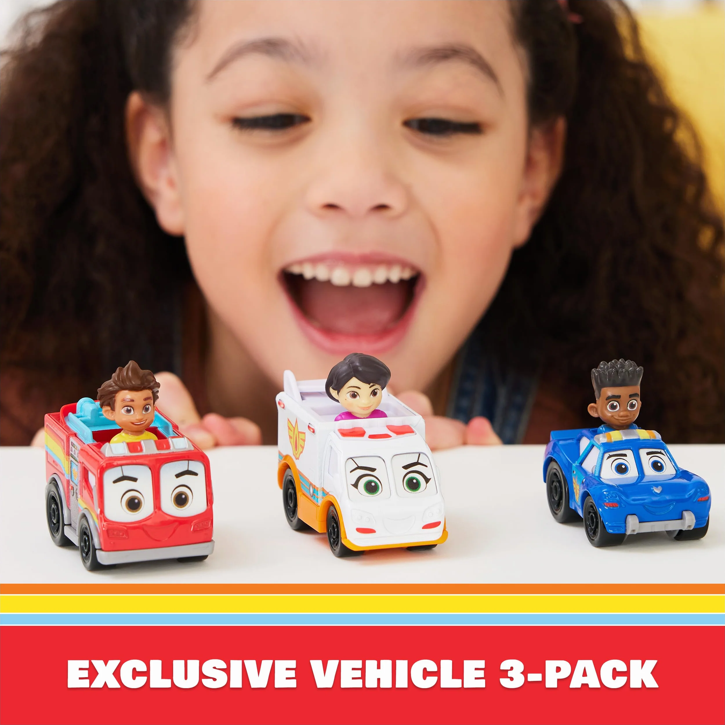 Disney Junior Firebuds Diecast 3PK, 6066310, Wielokolorowy