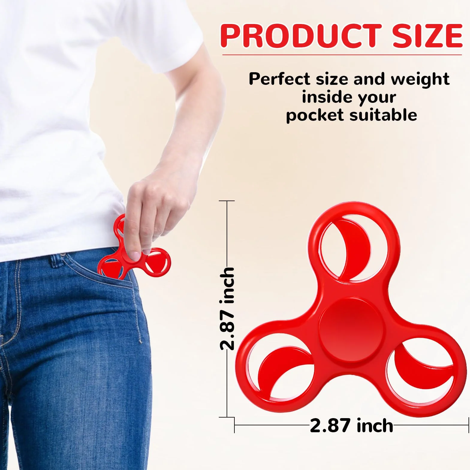 SCIONE Zestaw 12 Fidget Spinnerów - Kolorowe Spinnery Ręczne Antystresowe dla Dzieci i Dorosłych