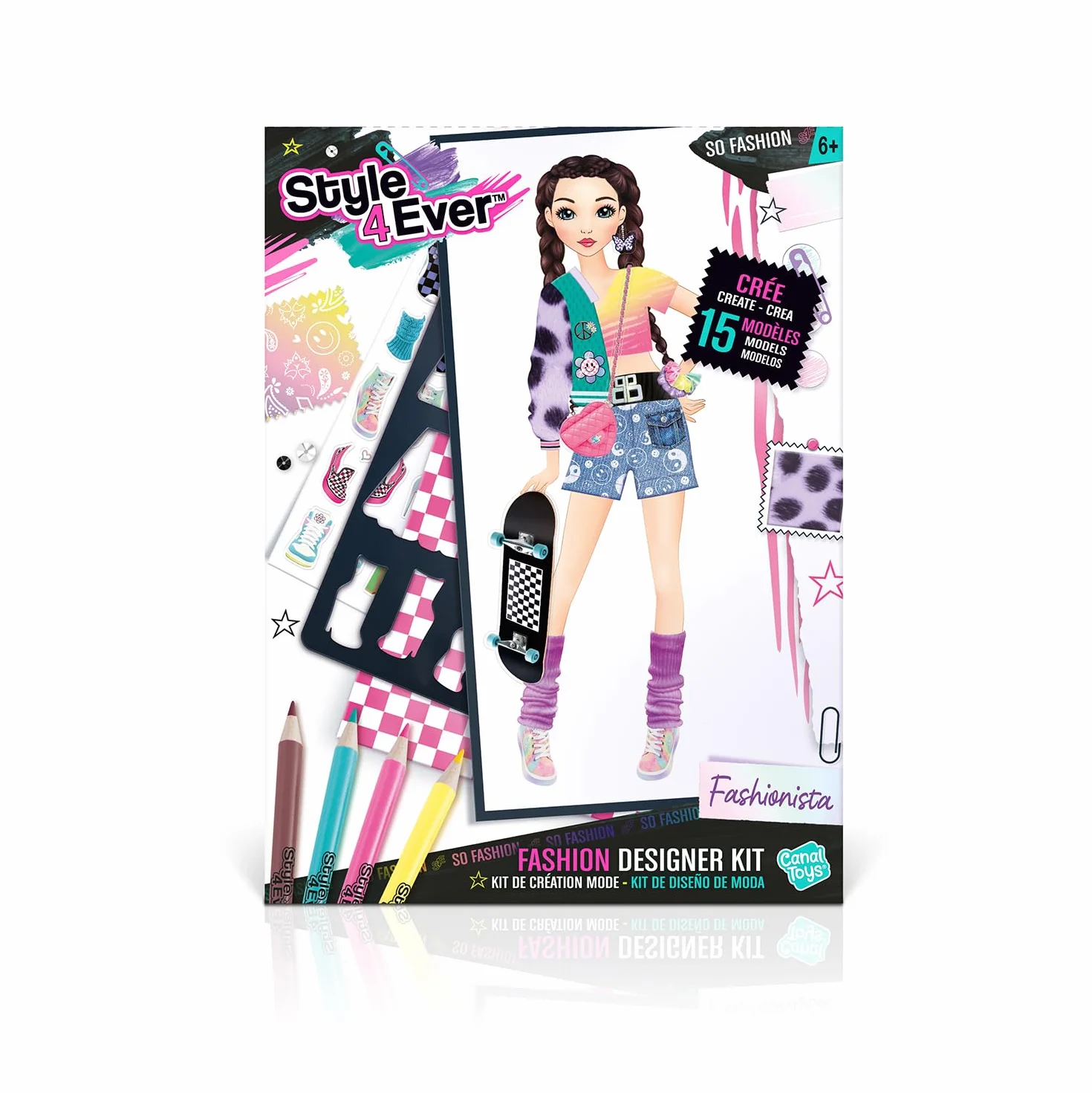 Canal Toys - Styl dla każdego projektanta-zestaw mody 284-zabawki kanałowe, OFG 284