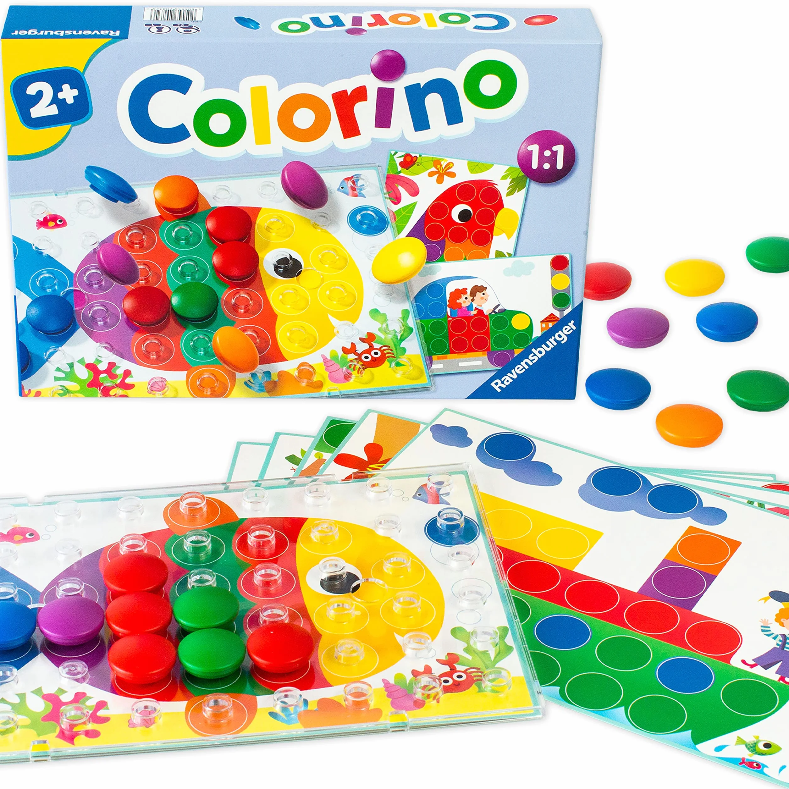 Ravensburger Colorino Zabawka Edukacyjna, Wielokolorowy, Od 2 lat