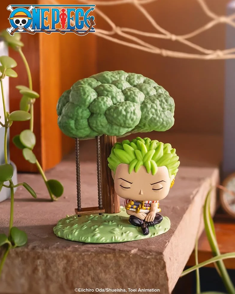Funko POP! Premium: One Piece - Zoro Sleeping - Ekskluzywne Amazon - Kolekcja Winylowa Figurka - Pomysł na prezent - Oficjalny towar - Zabawki dla dzieci i dorosłych