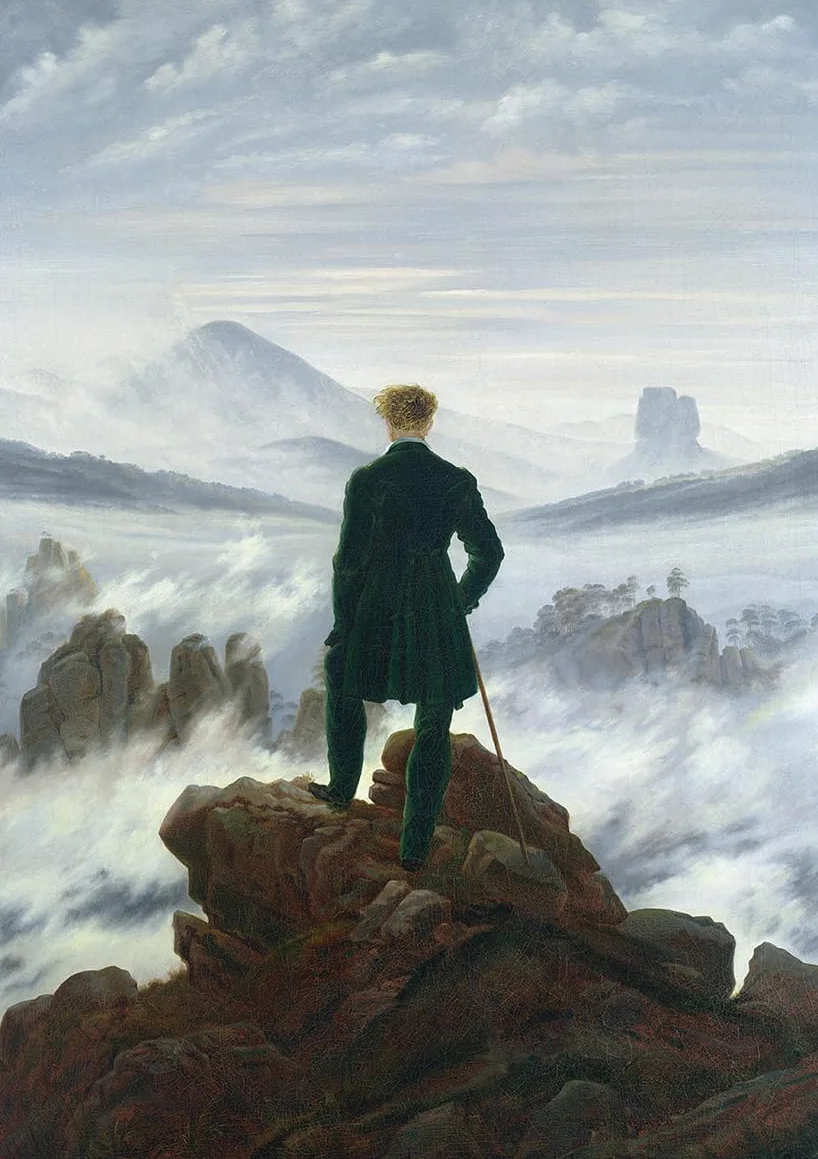 Friedrich - Wanderer über dem Nebelmeer - 1000 Teile Puzzle