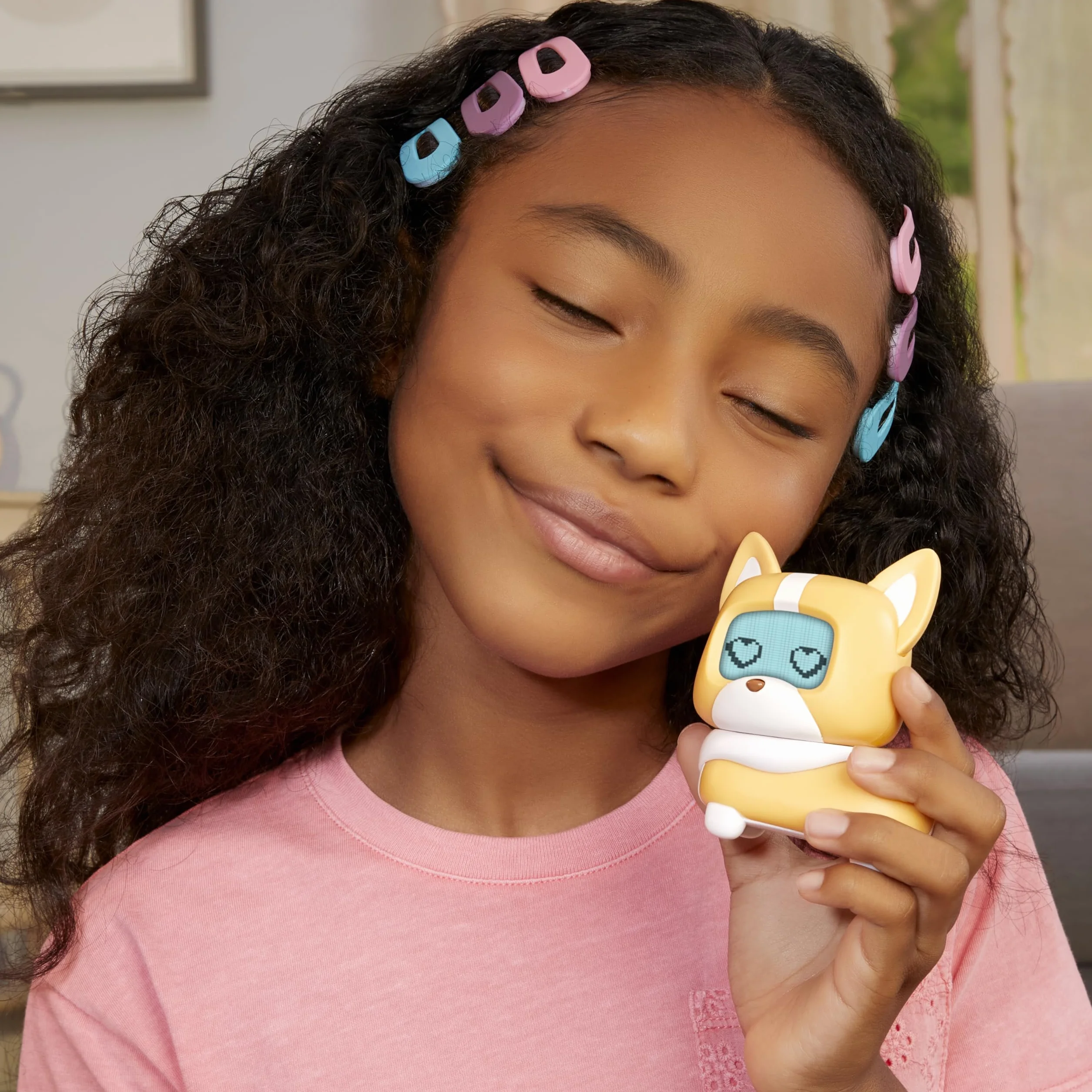 MGA Entertainment Pixel Petz - Corgi - Interaktywny Cyfrowy Piesek - Odpowiedni dla Dzieci w Wieku 4+