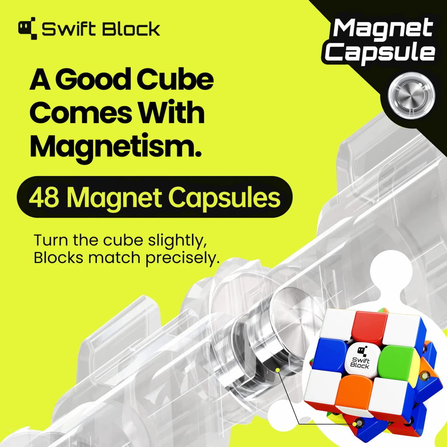 355S Magnetyczna Kostka Prędkości, Magiczna Kostka 3x3x3 - Profesjonalne Zabawki do Układania Speedcube dla Dzieci i Dorosłych