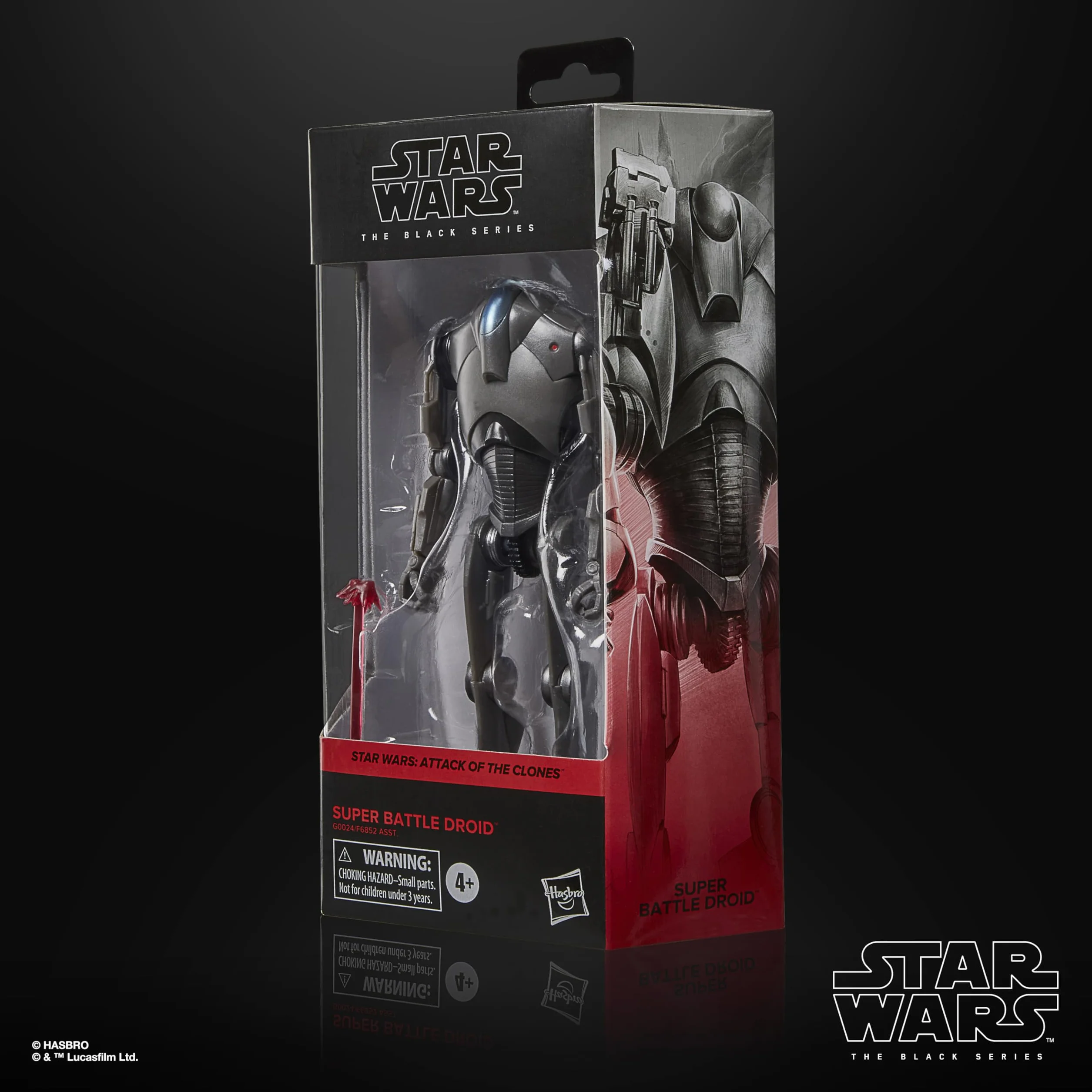 Star Wars The Black Series Super droid bojowy, 15 cm figurka Star Wars : Atak klonów