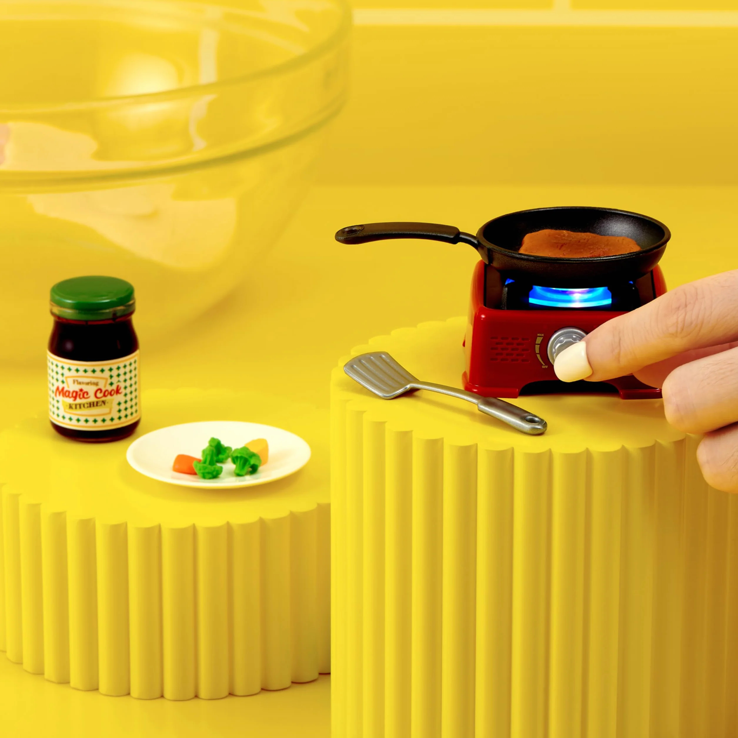 MINI BRANDS Magiczna seria kucharska 1 maszyna do gotowania - kostka