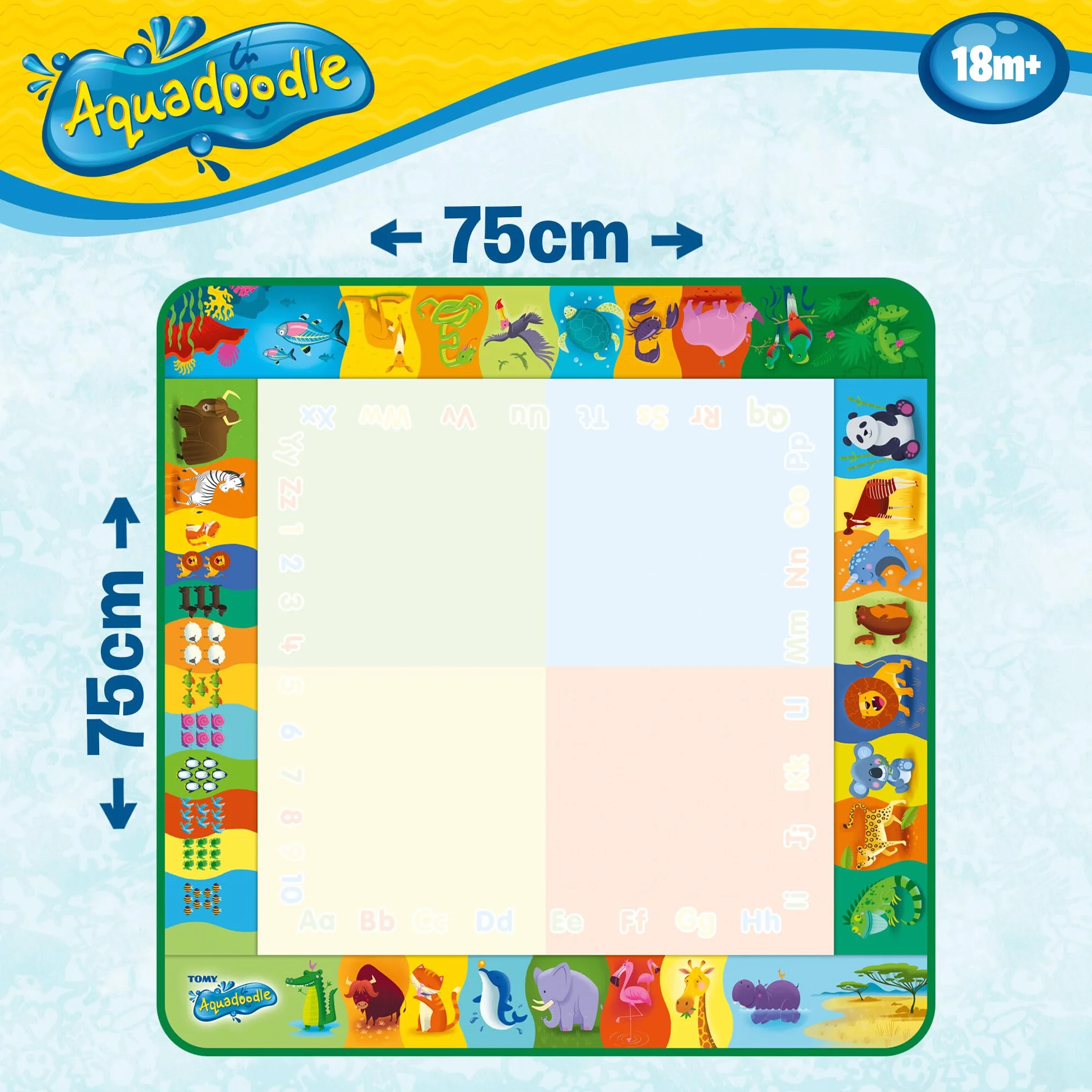 Aquadoodle T72370 Blok, Wielokolorowy