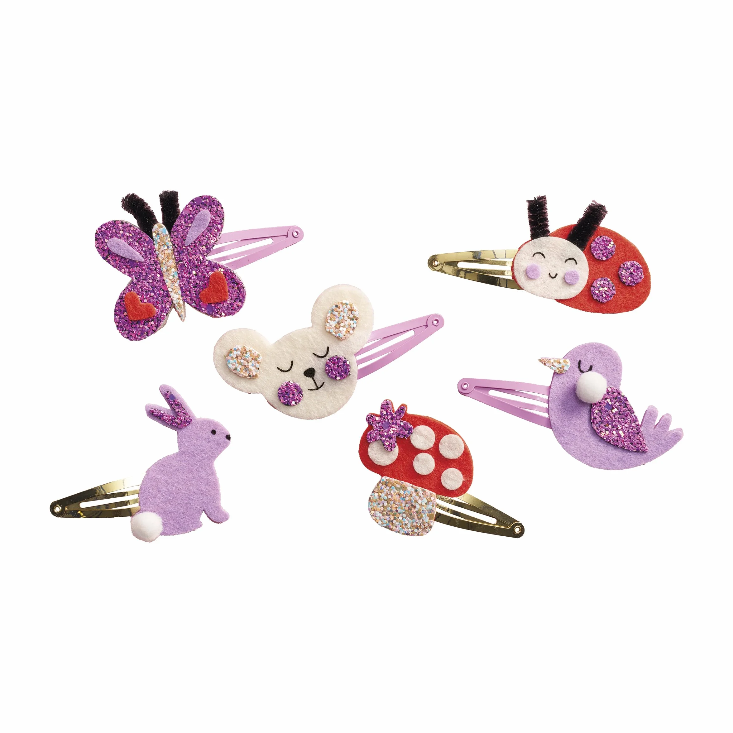 Janod - Zestaw 6 drążków do tworzenia - Jardin Fleuri - The Ateliers Jewelry - Zestaw do kreatywnego spędzania wolnego czasu dla dzieci - Nauka umiejętności motorycznych i kreatywności - Od 5 lat -
