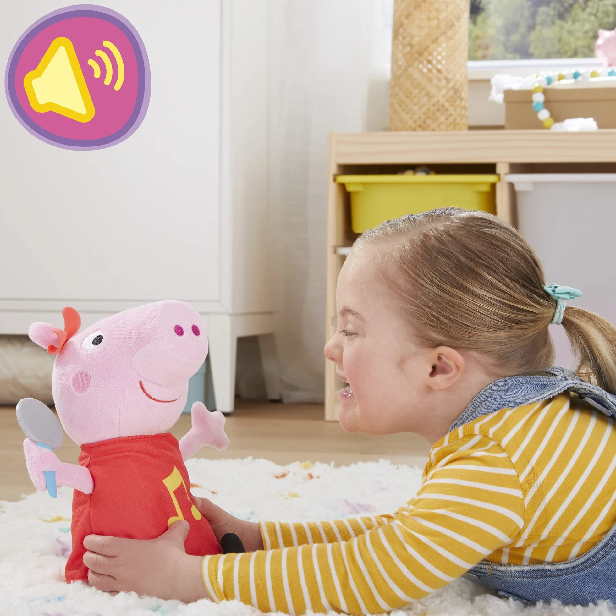 Peppa Pig Śpiewająca Pluszowa Peppa F2187