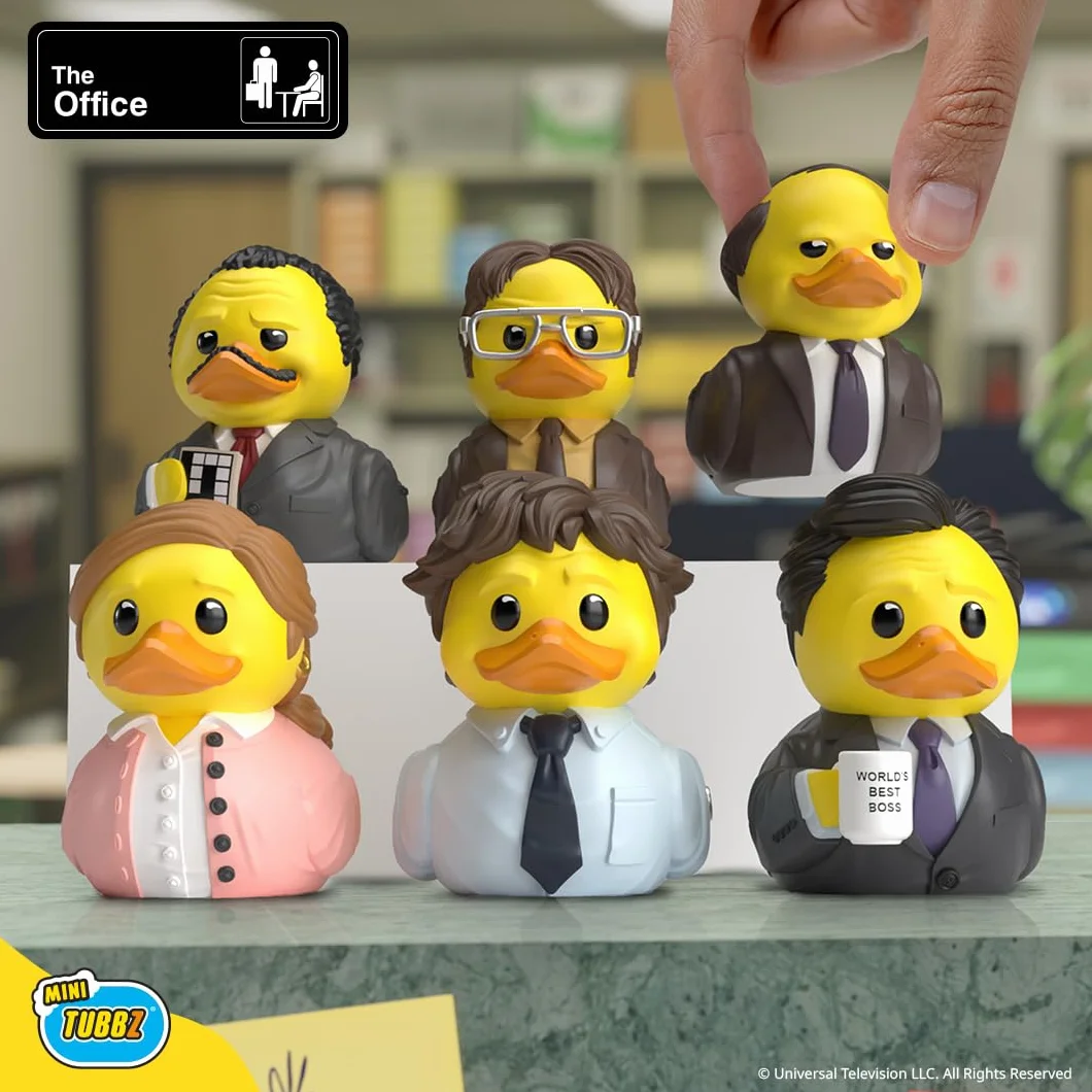 TUBBZ Mini: The Office - Michael Scott Cosplay gumowa kaczka winylowa figurka