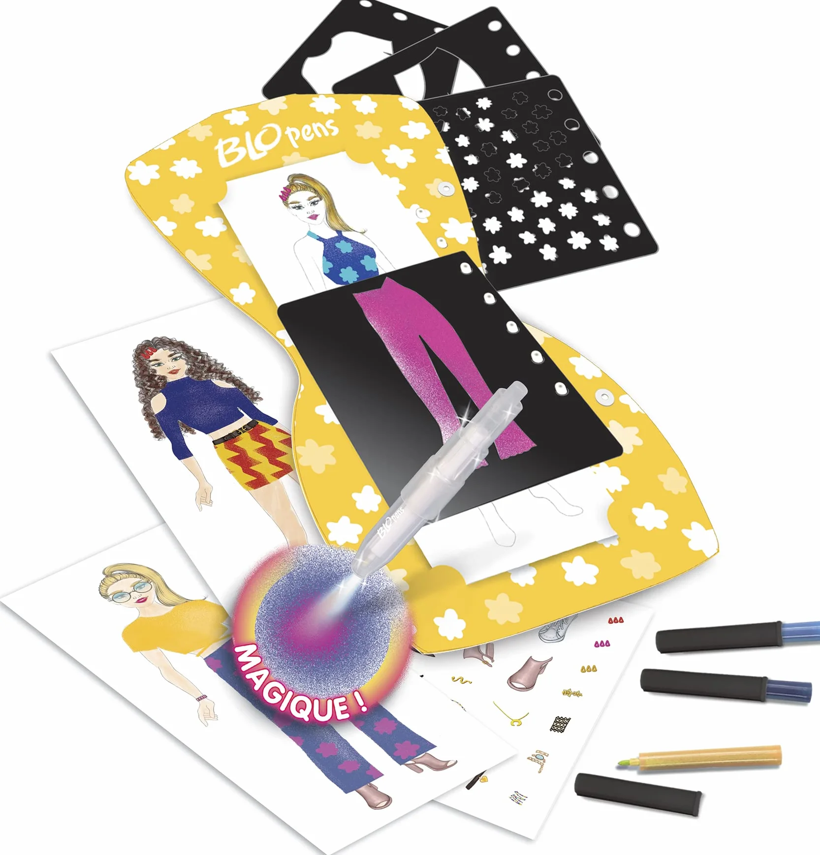 Lansay- Blopens Fashion-Mon Zestaw Stylizacyjny, 23641