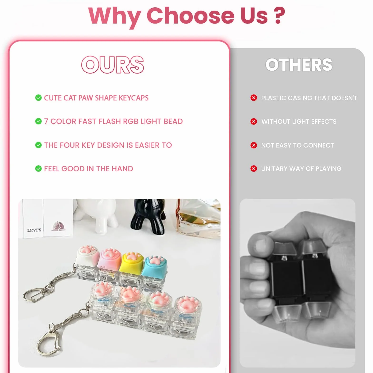 2 sztuki klawiatury Fidget zabawki, antystresowe zabawki na klawiatury, klawiatura antystresowa Clicker, antystresowa dla dorosłych łagodzi stres czas