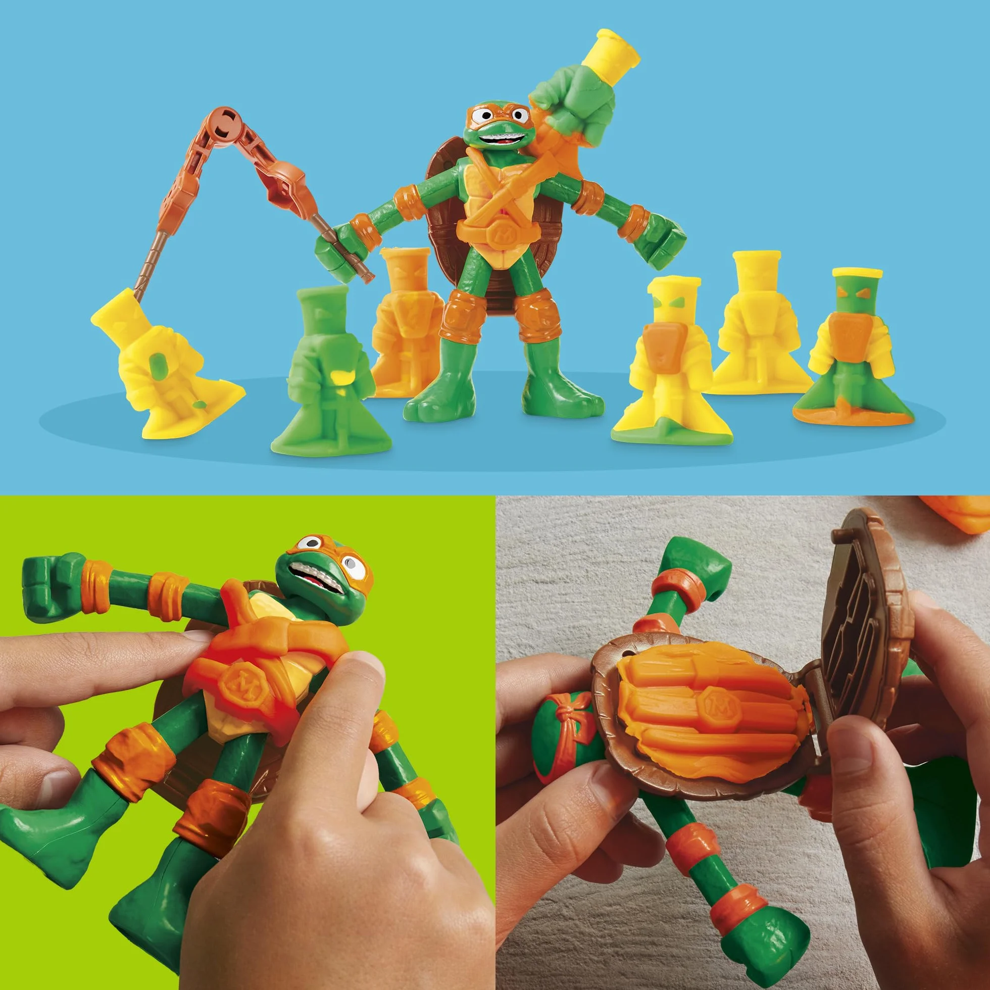 Zestaw do zabawy Play-Doh Wojownicze Żółwie Ninja Slice & Blast Pizza