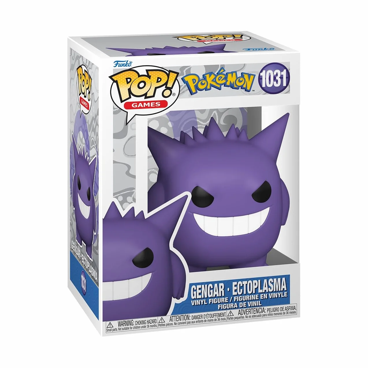 Funko Pop! Gry: Pokemon - Gengar - Figurka winylowa do kolekcjonowania - pomysł na prezent - oficjalny towar - Zabawki dla dzieci i dorosłych - Gry wideo Fani - Figurka kolekcjonerska