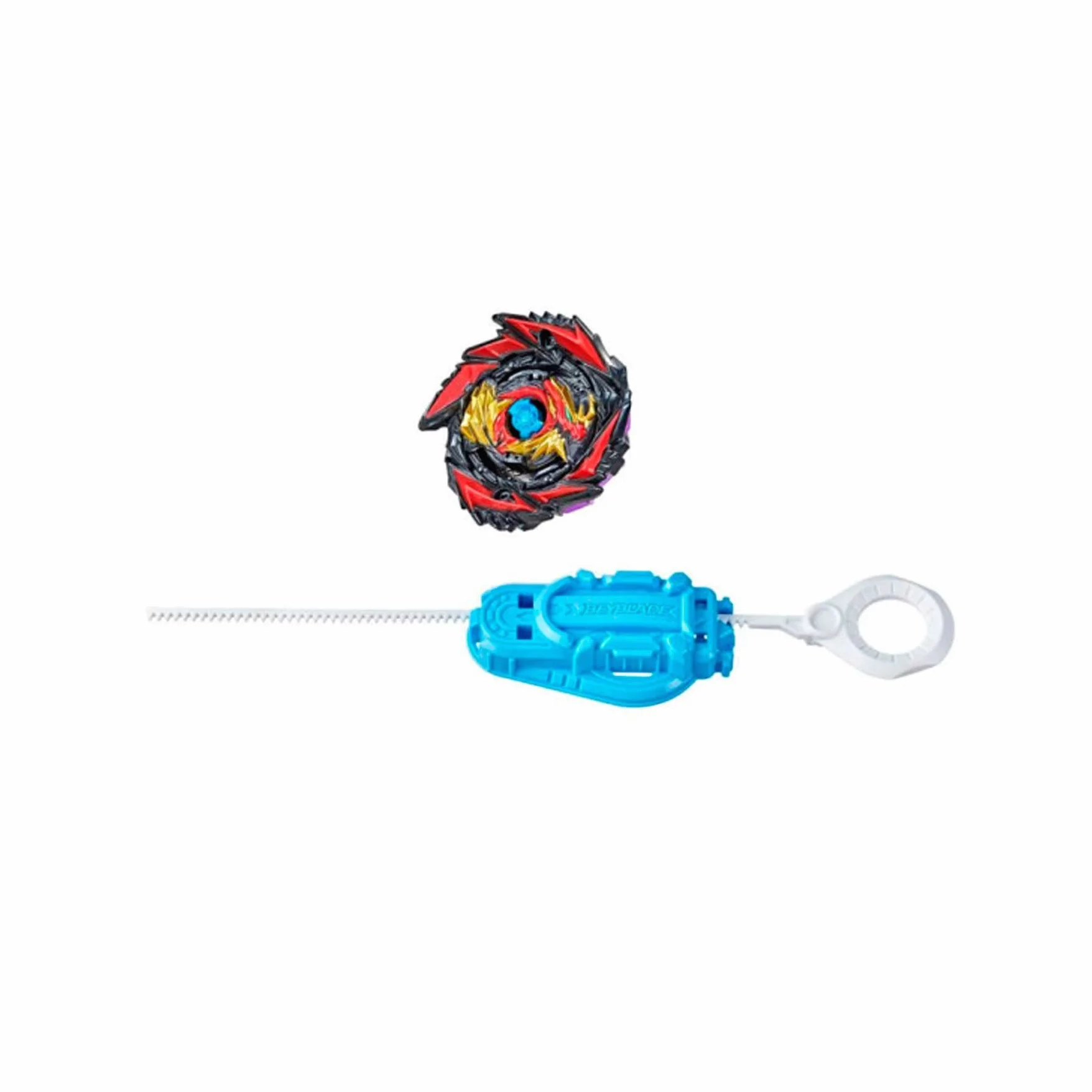 Hasbro BEYBLADE Burst Surge Speedstorm Demise Devolos D6 bączek startowy – bączek bojowy z rozrusznikiem, wielokolorowy
