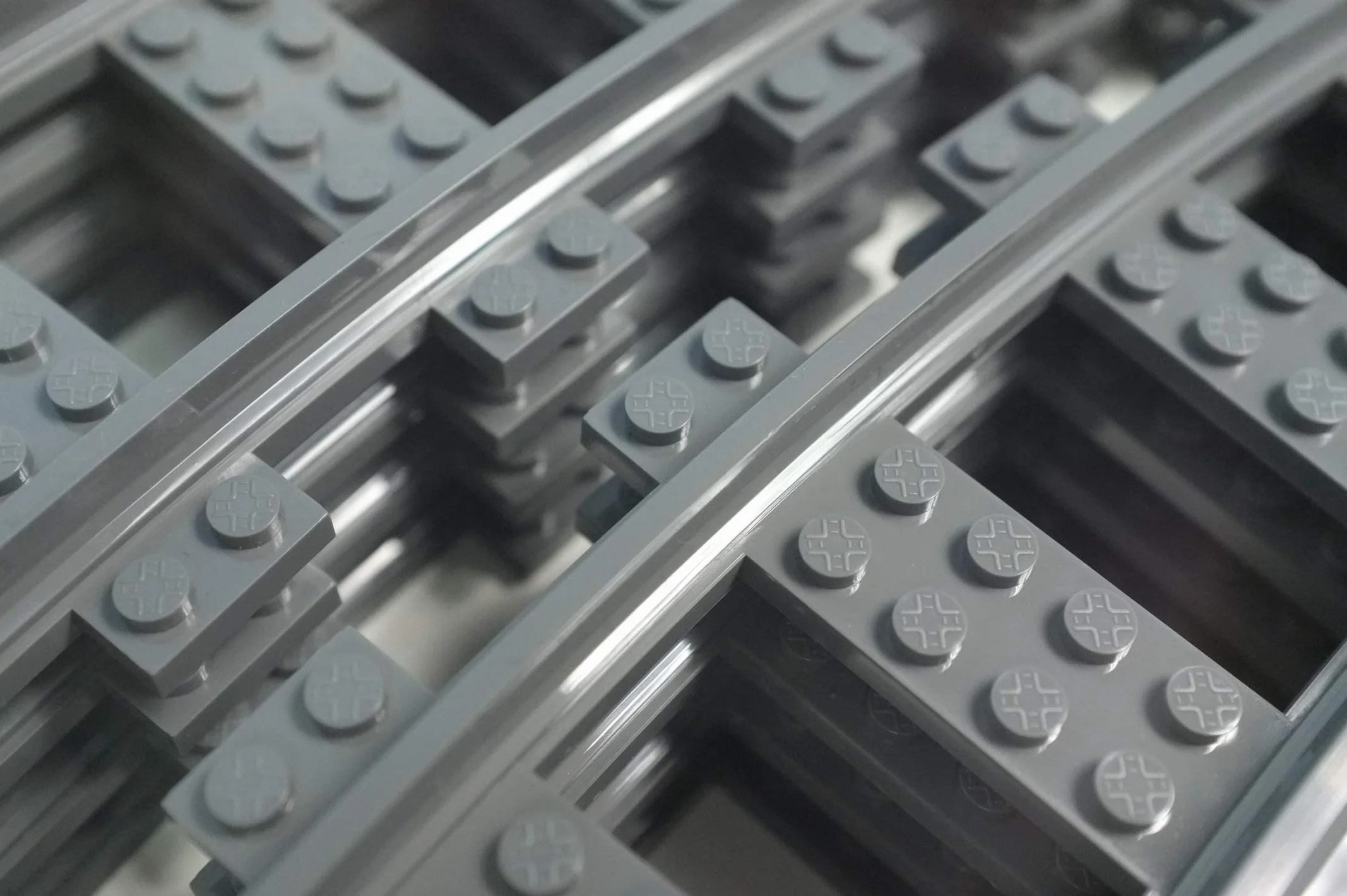 Zakrzywione szyny R56 kompatybilne z zestawami pociągów Lego City 60197 60198 10277 60205 60238 60337