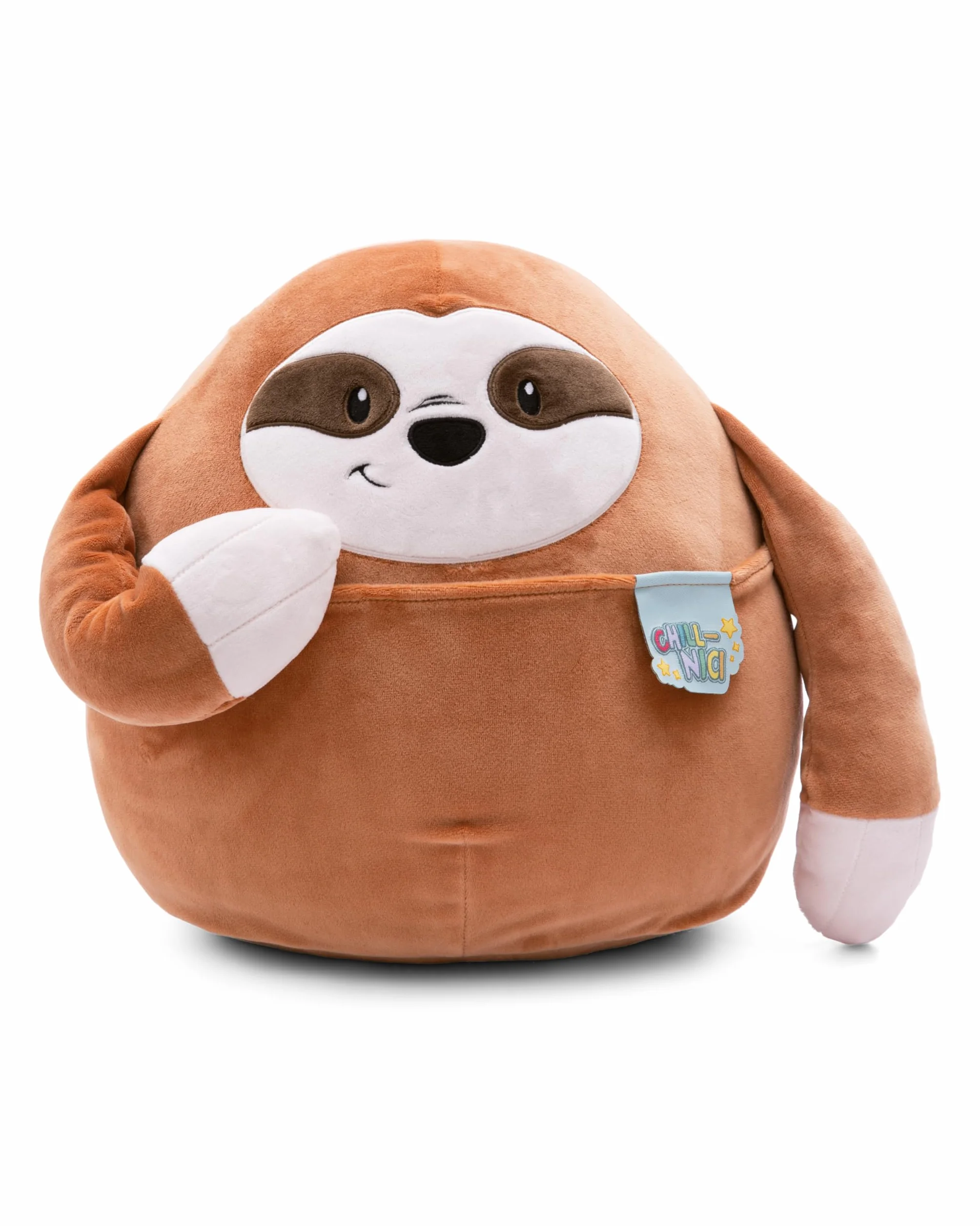 NICI Pluszowa zabawka Chill-NICI Leniwiec 30 cm - Pluszowy leniwiec z małymi rączkami dla dziewczynek, chłopców i niemowląt, Milutkia i super mięciutka zabawka - 49891