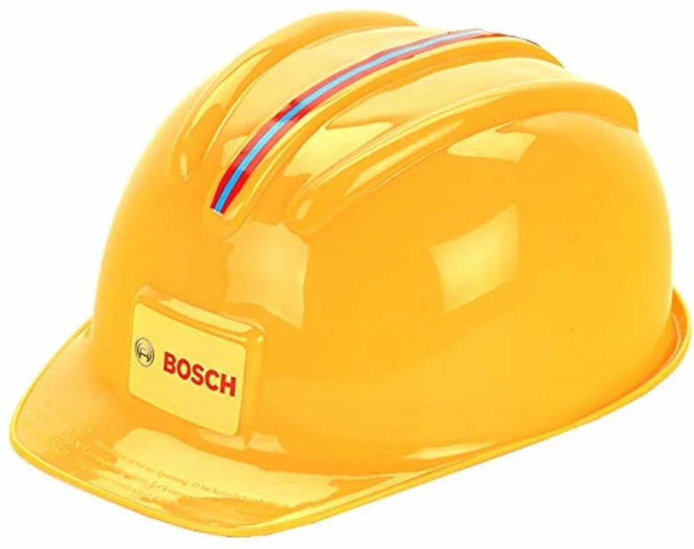Theo Klein 8127 Kask budowlany Bosch z regulacją wielkości dla dzieci