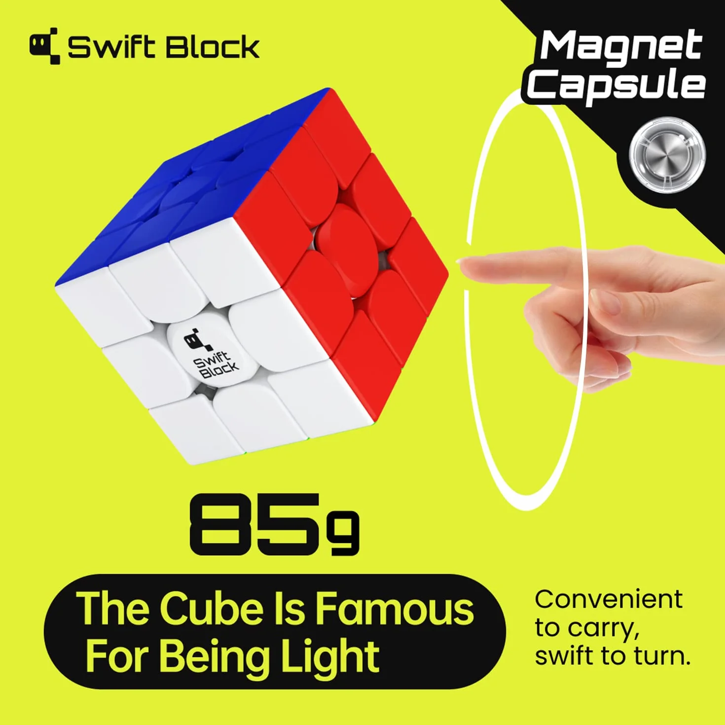 355S Magnetyczna Kostka Prędkości, Magiczna Kostka 3x3x3 - Profesjonalne Zabawki do Układania Speedcube dla Dzieci i Dorosłych