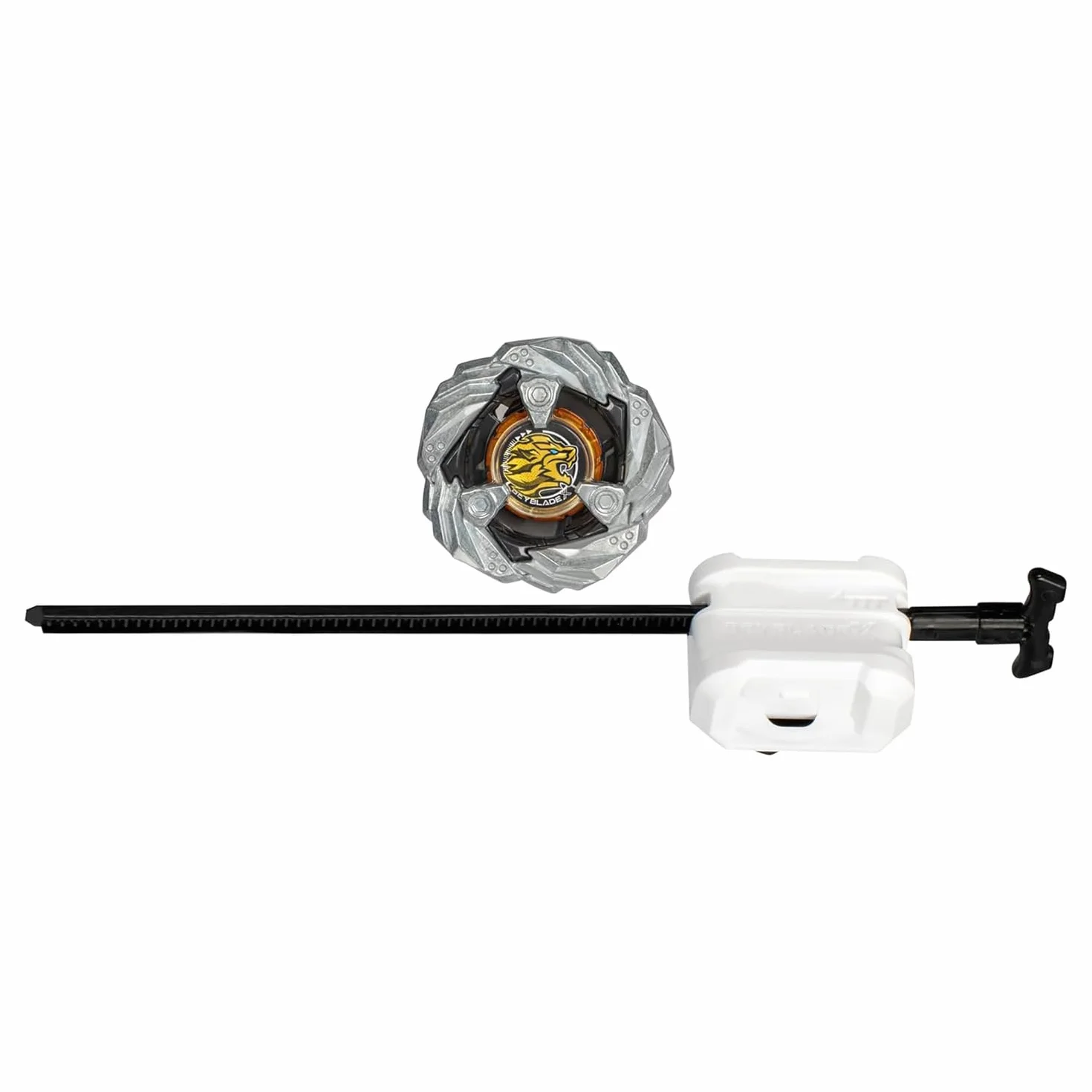 Beyblade X, zestaw startowy Claw Leon 5-60P z górą i wyrzutnią