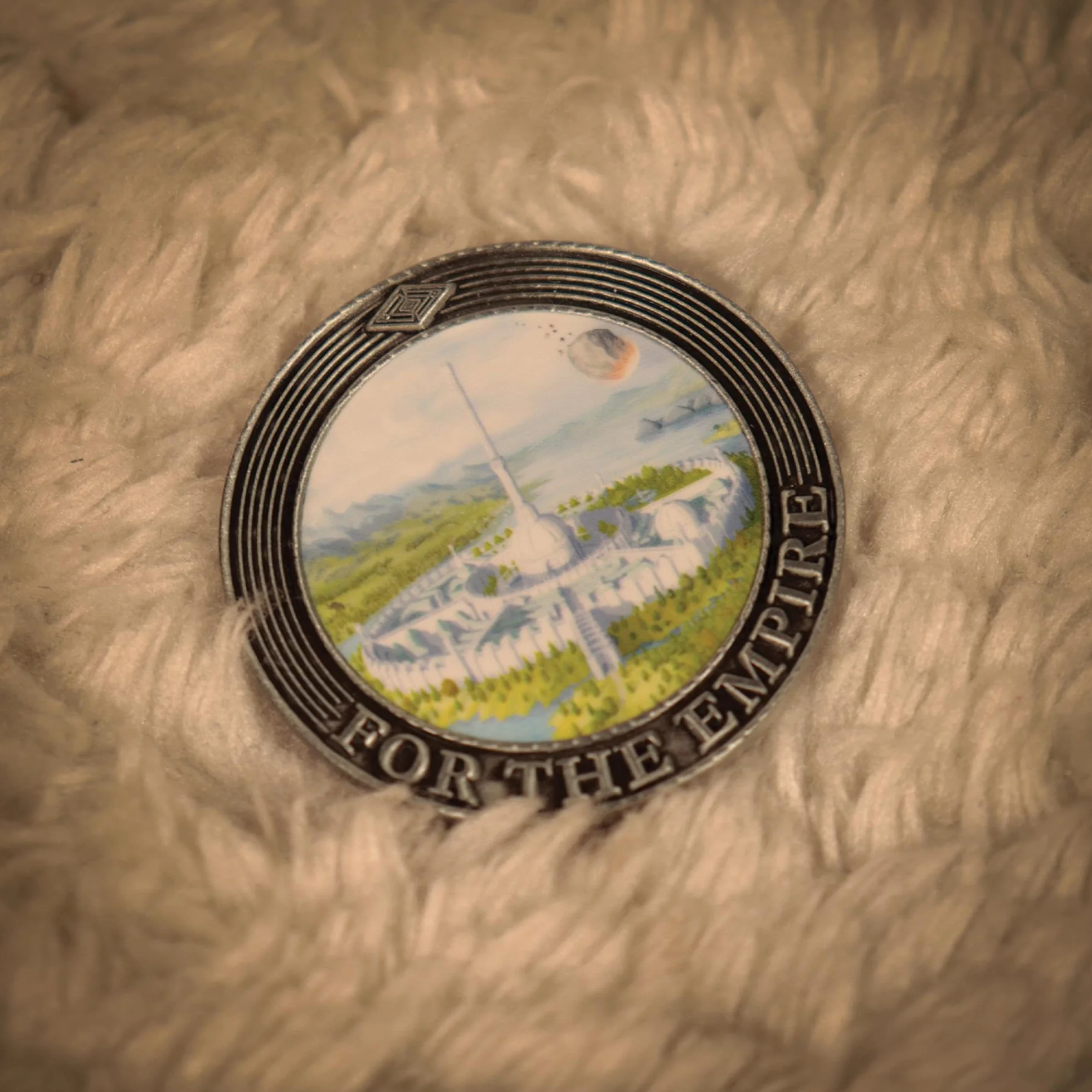 FaNaTtik The Elder Scrolls IV: Oblivion Imperial City Coin - oficjalnie licencjonowana limitowana edycja kolekcjonerska - indywidualnie numerowana - średnica 38 mm