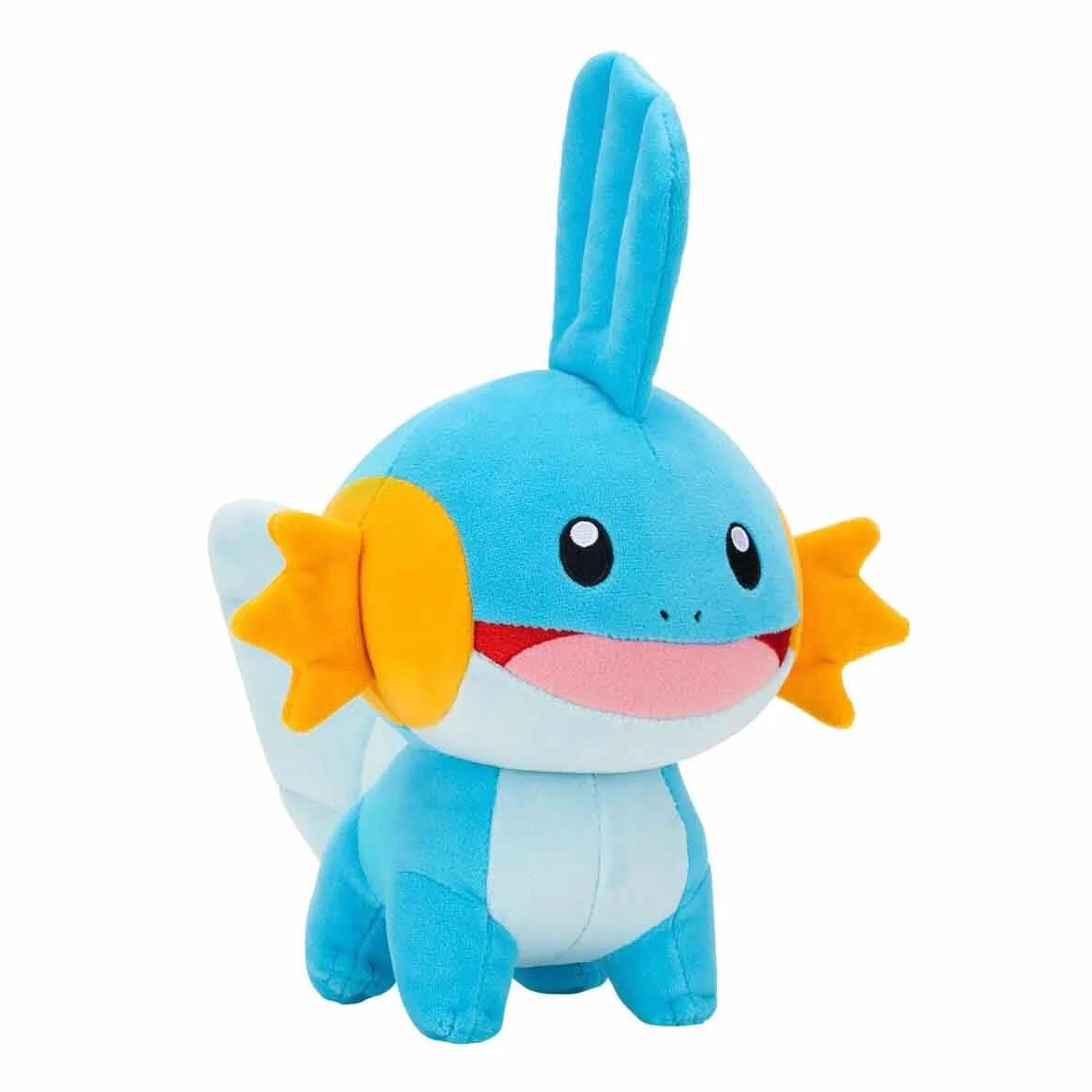 Pokémon Plush 20 cm Mudkip - Blue/Orange - Official Pokemon stuffed collectible toy for children 2+