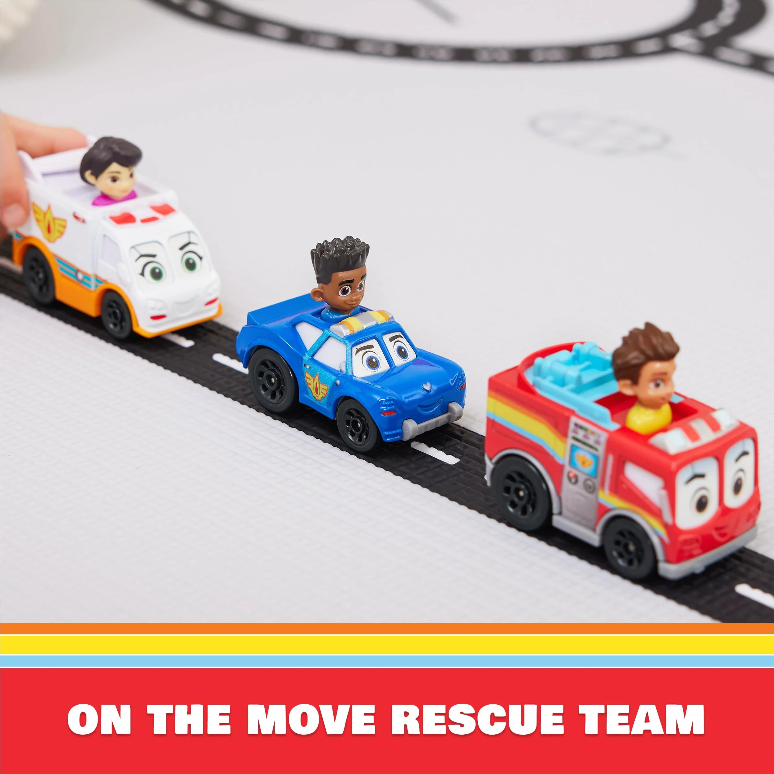 Disney Junior Firebuds Diecast 3PK, 6066310, Wielokolorowy