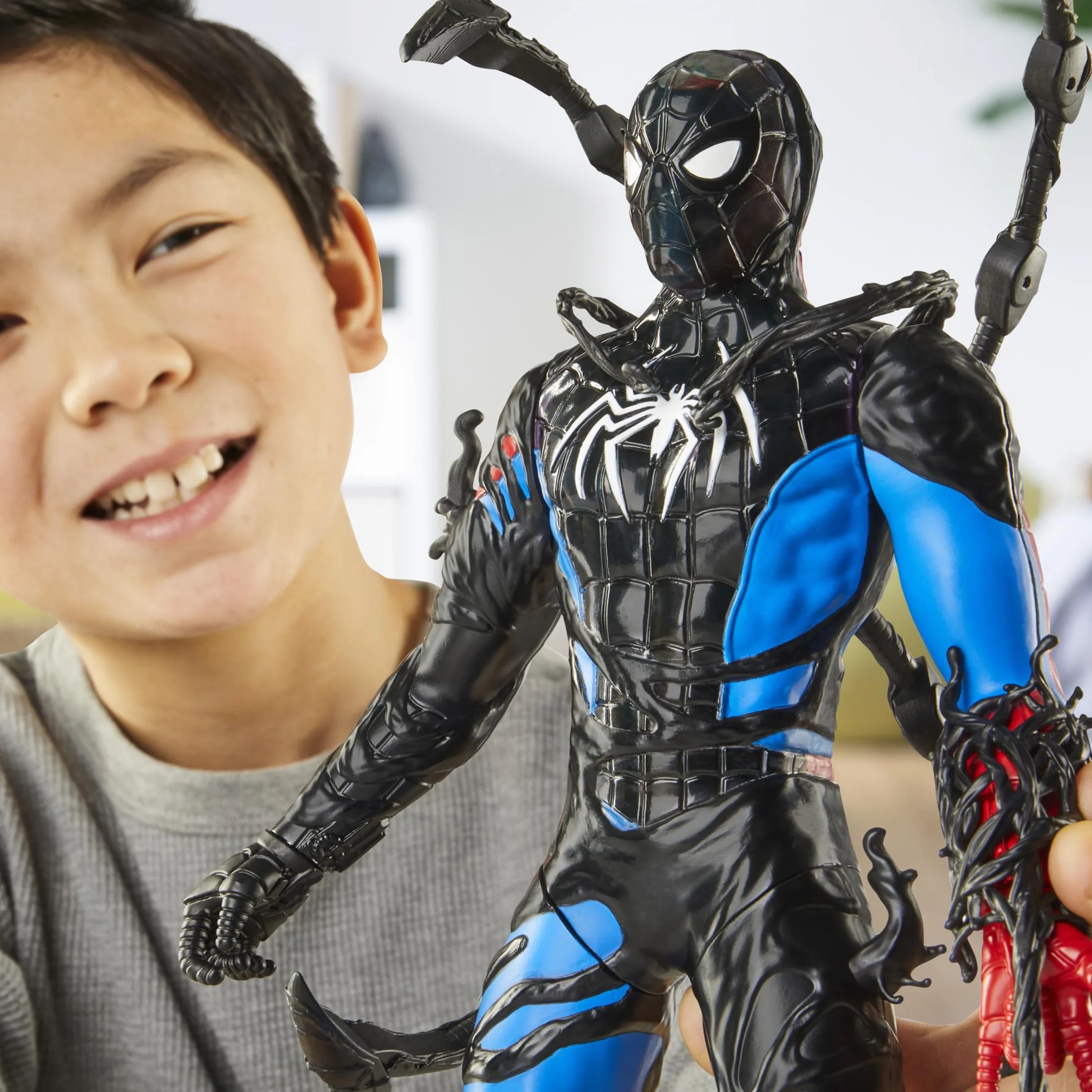 Figurka Spider-Man Liquid Shifter z kolekcji Marvel Spider-Man VenomVersus z dodatkami