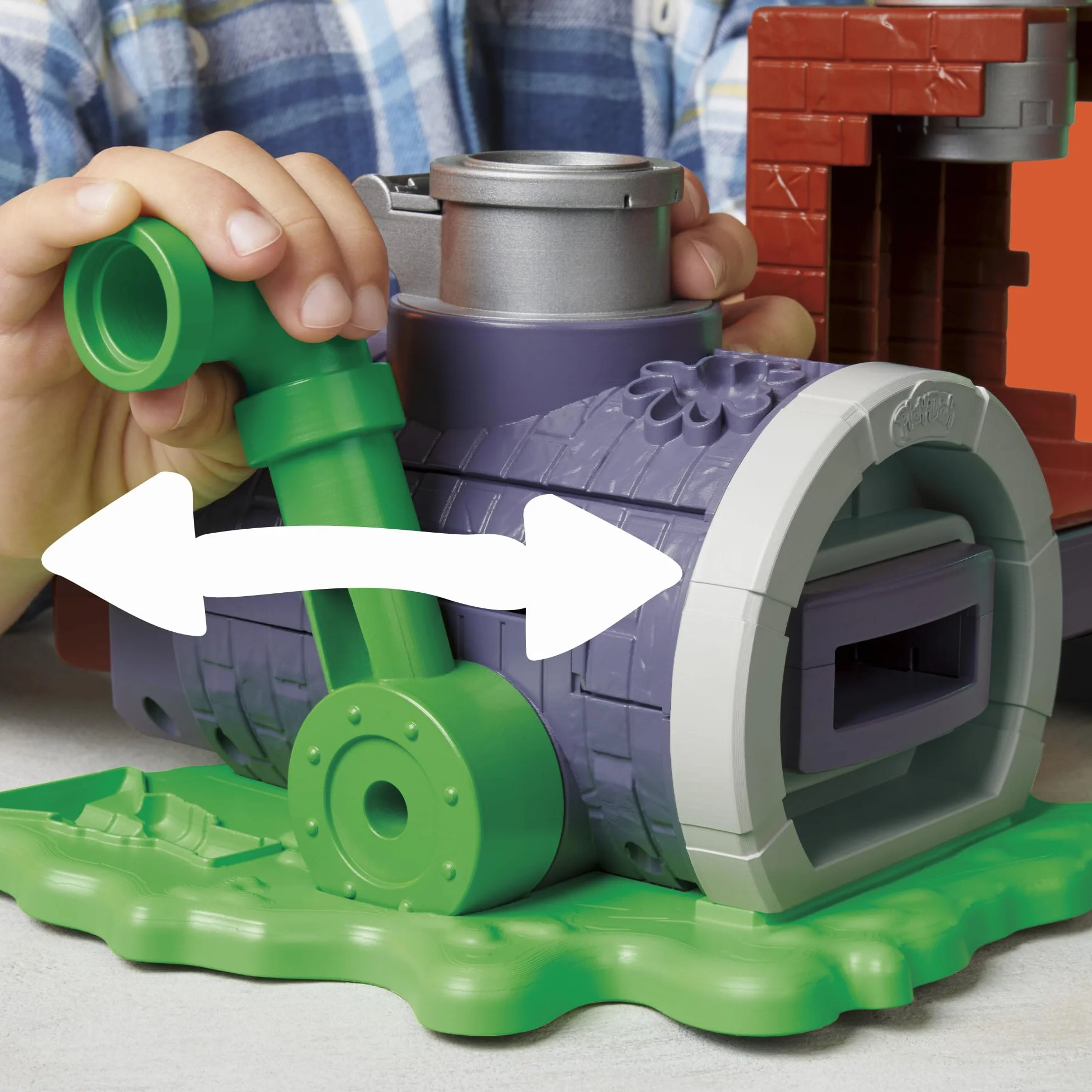 Zestaw do zabawy Play-Doh Wojownicze Żółwie Ninja Slice & Blast Pizza