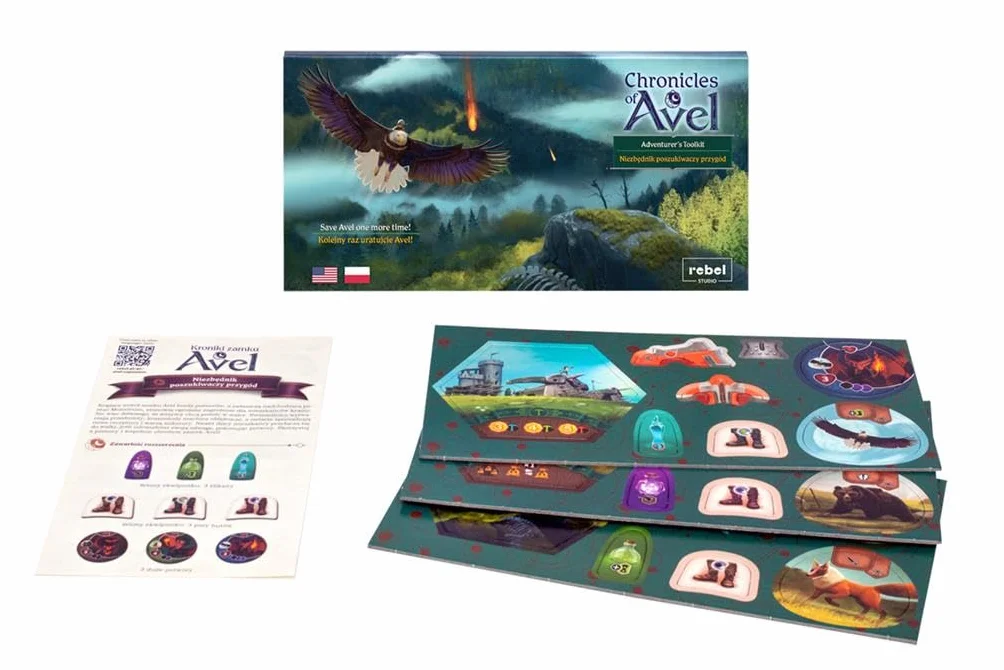 Asmodee, Kroniki zamku Avel: Niezbędnik poszukiwaczy przygód, dodatek