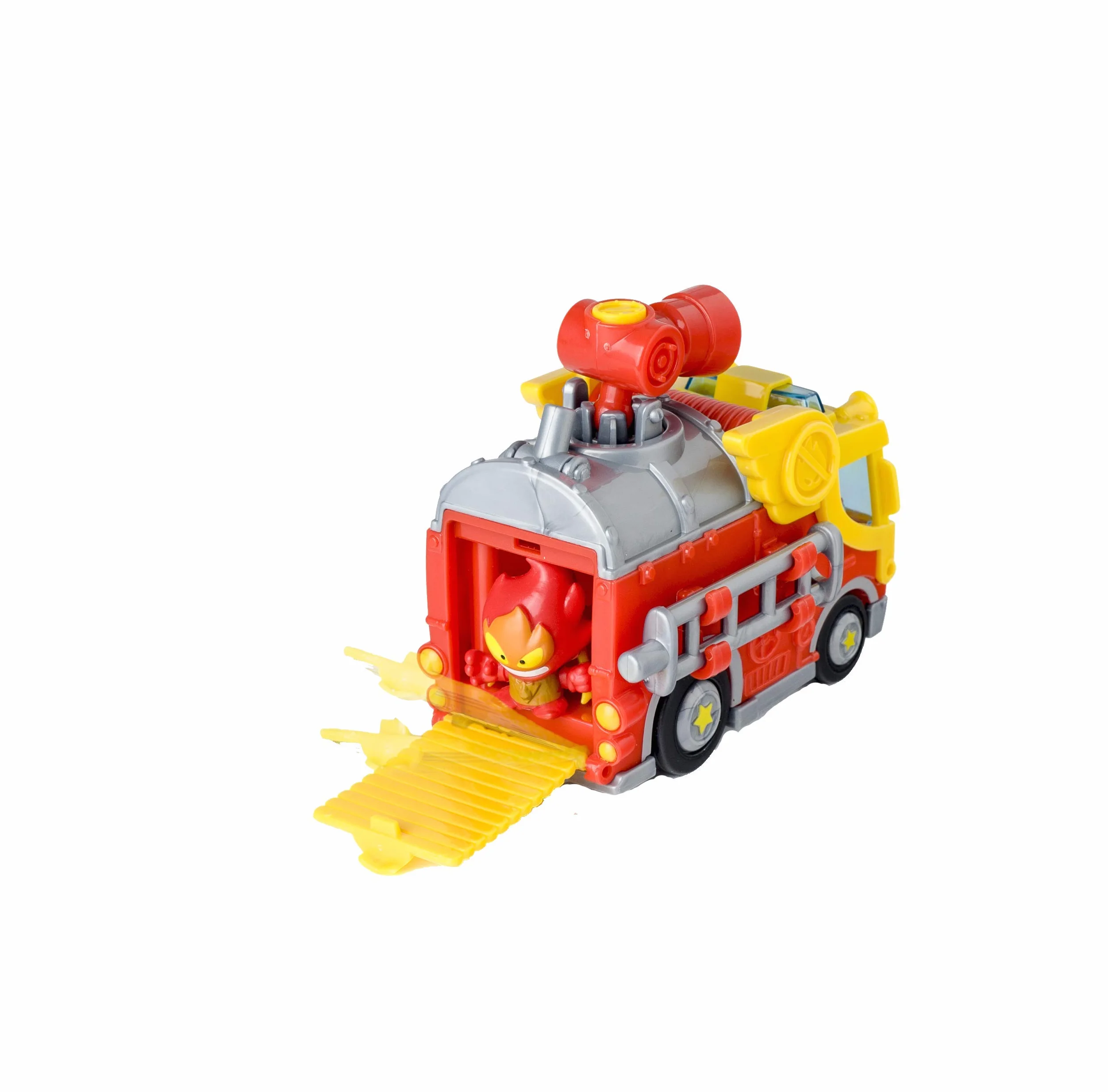 SUPERTHINGS RIVALS OF KABOOM SuperZings - Seria 5 - Blister Mission Fire Strike (PSZSB216IN50), zawiera 2 figurki i 2 pojazdy